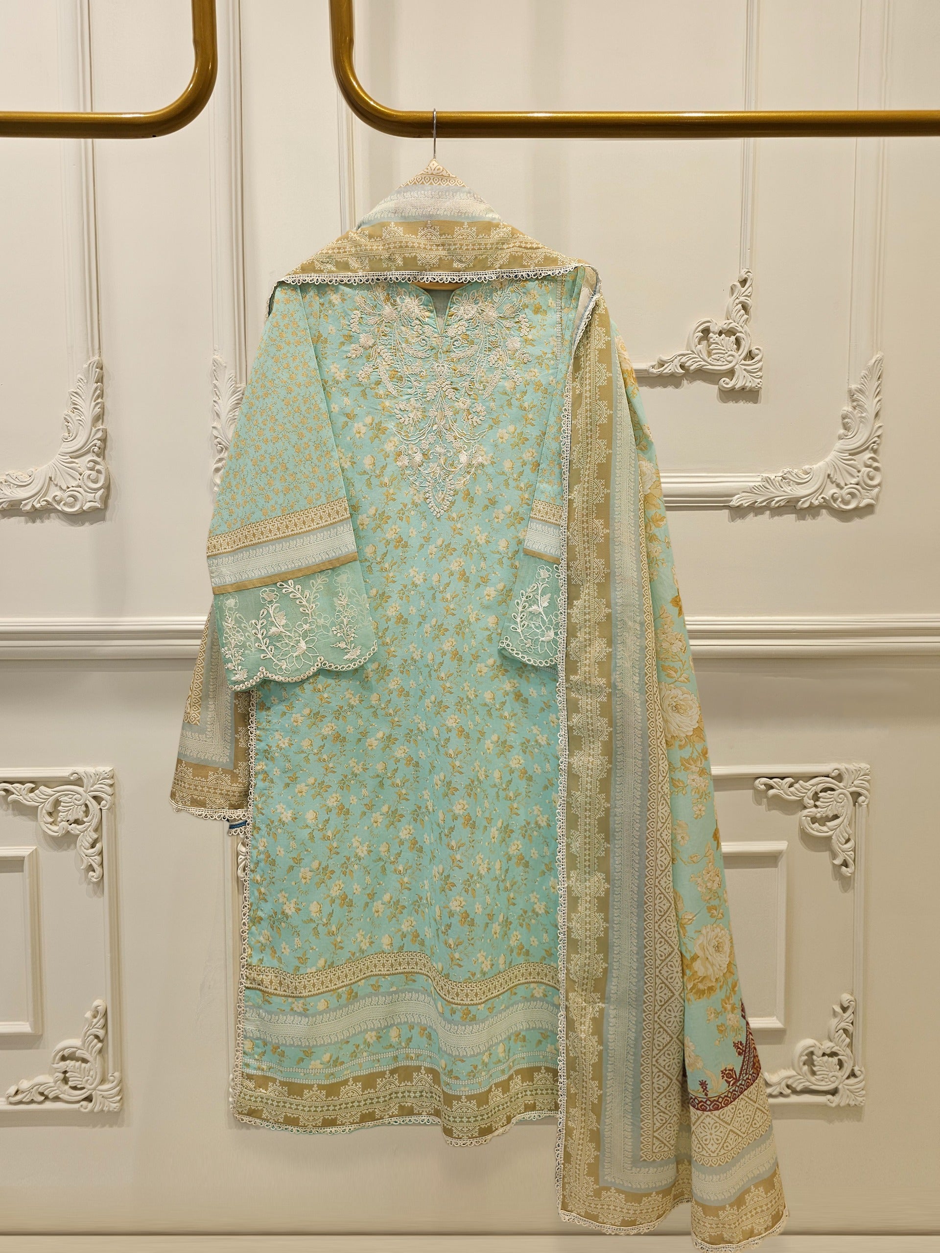 2 Piece - Embroidered Lawn Suit S112251