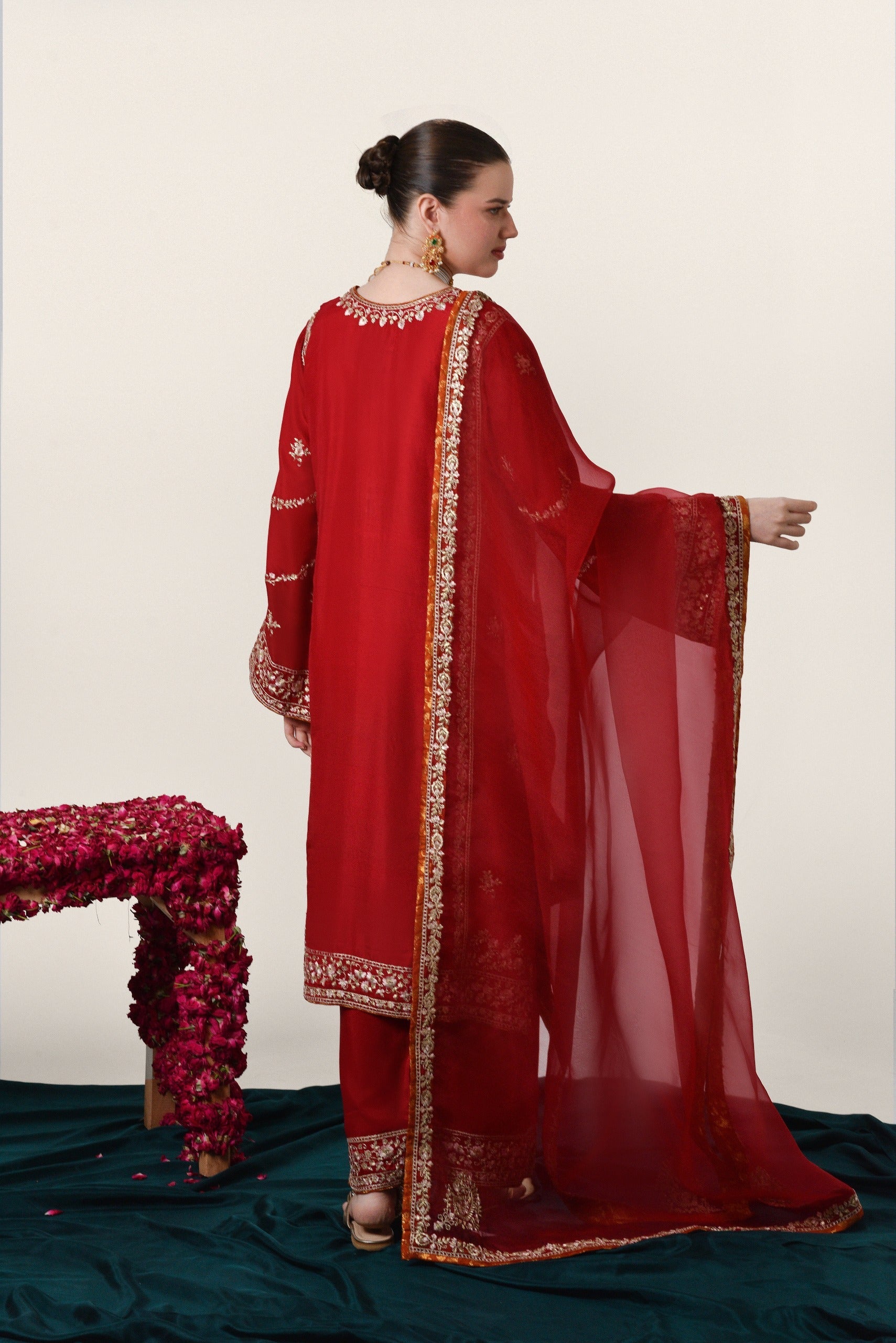 Alana (Pure Raw Silk)
