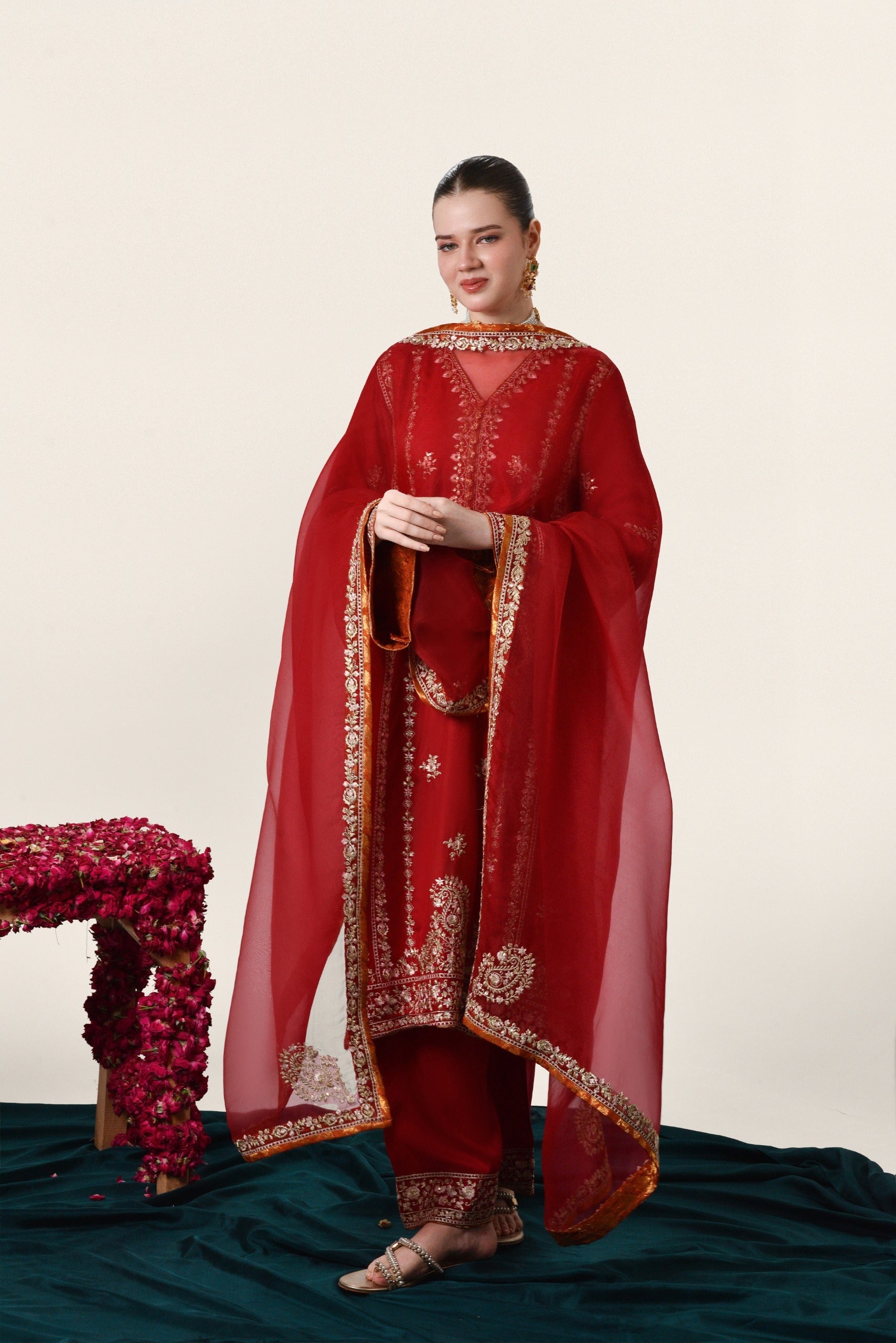 Alana (Pure Raw Silk)
