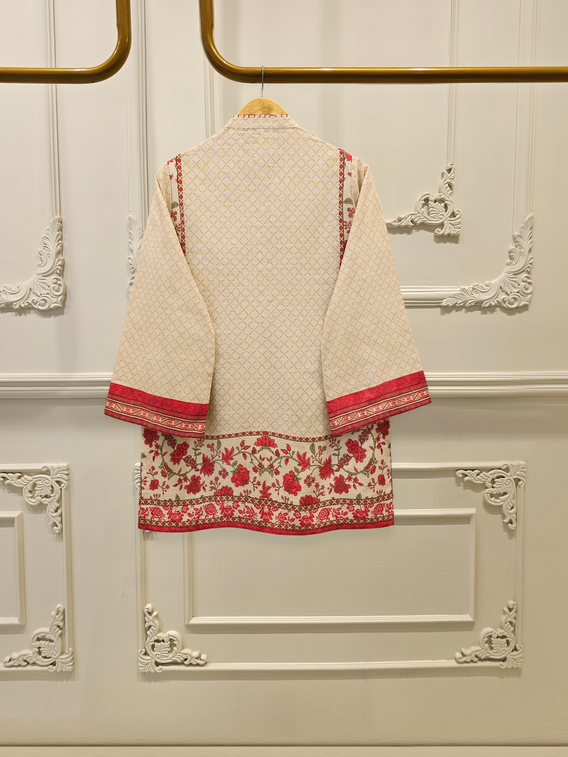 2 Piece - Digital Printed Khaddar Suit S112443