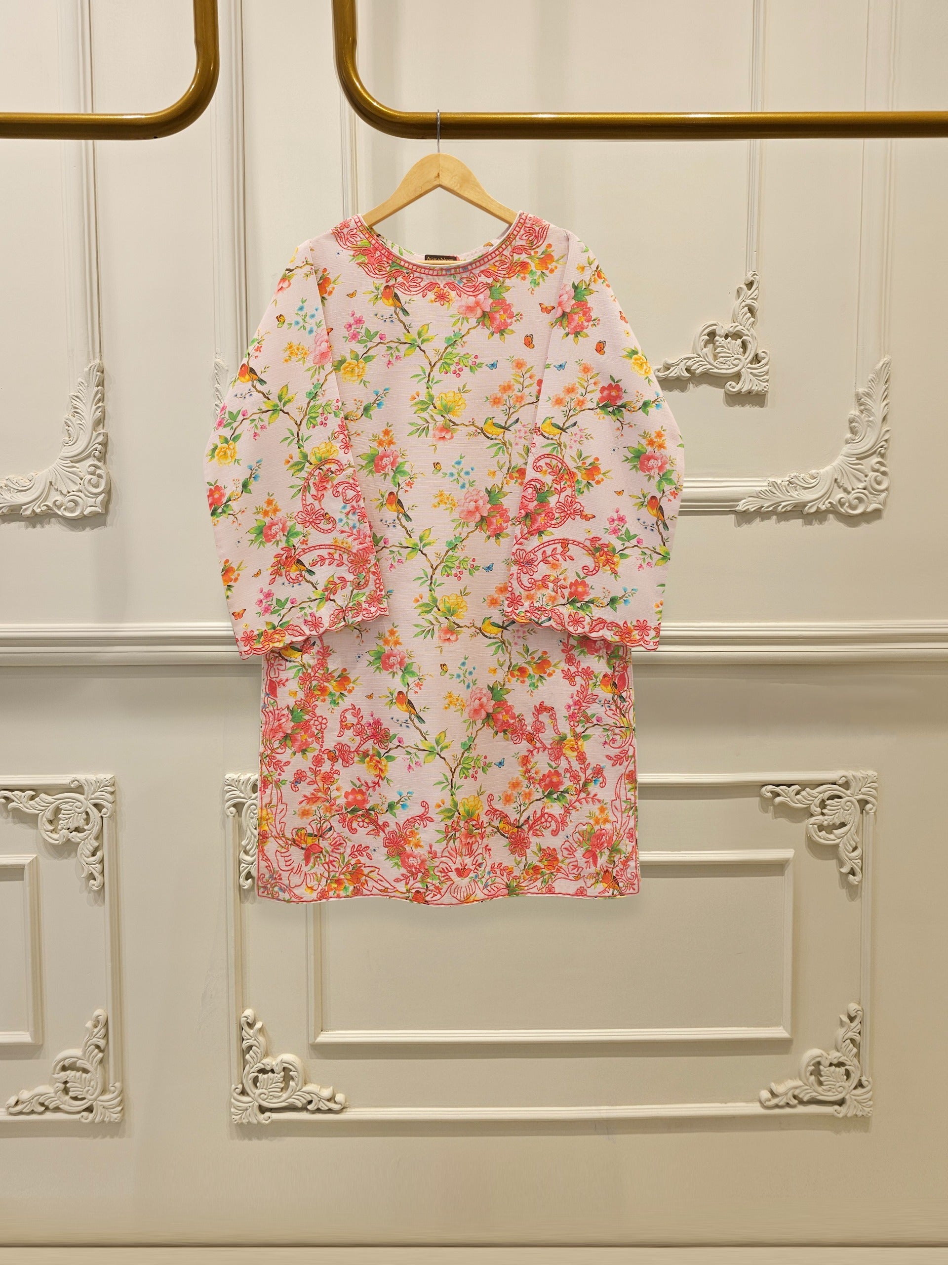 2 Piece - Digital Printed Khaddar Suit S112562