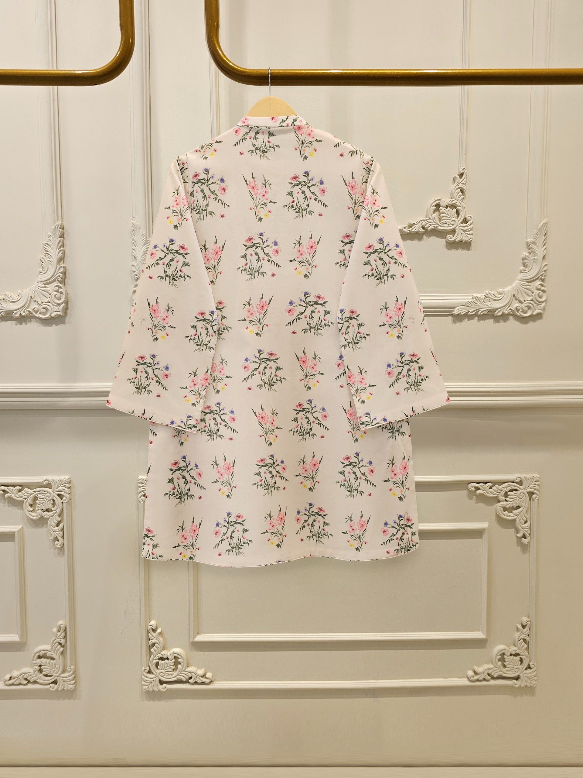3 Piece - Digital Printed Cambric Suit S113020