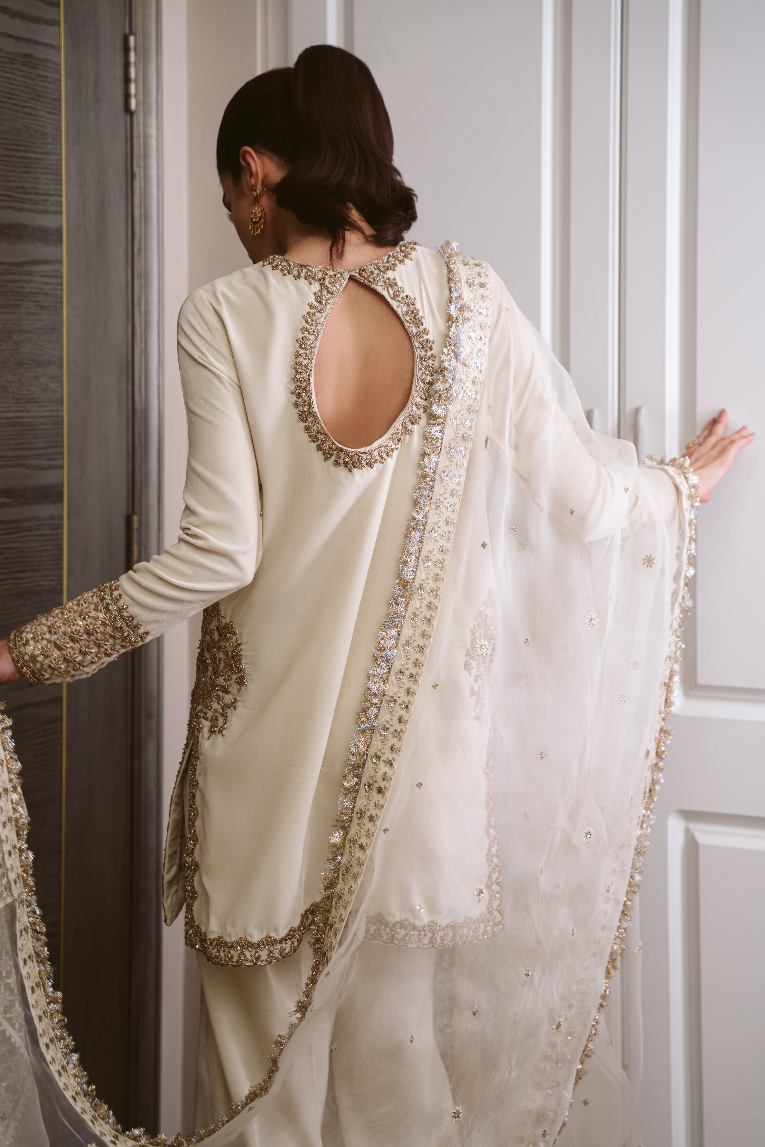 IVORY LUXURY COUTURE (NPA3-25460) - CUSTOMISABLE FABRIC