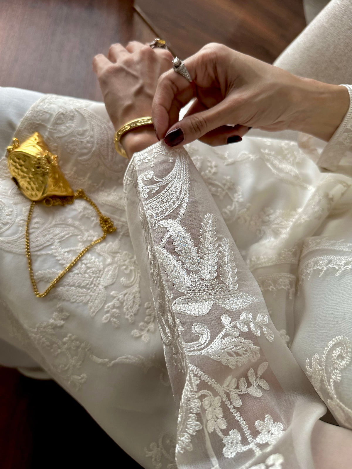 Zarmina - Festive Embroidered Suit