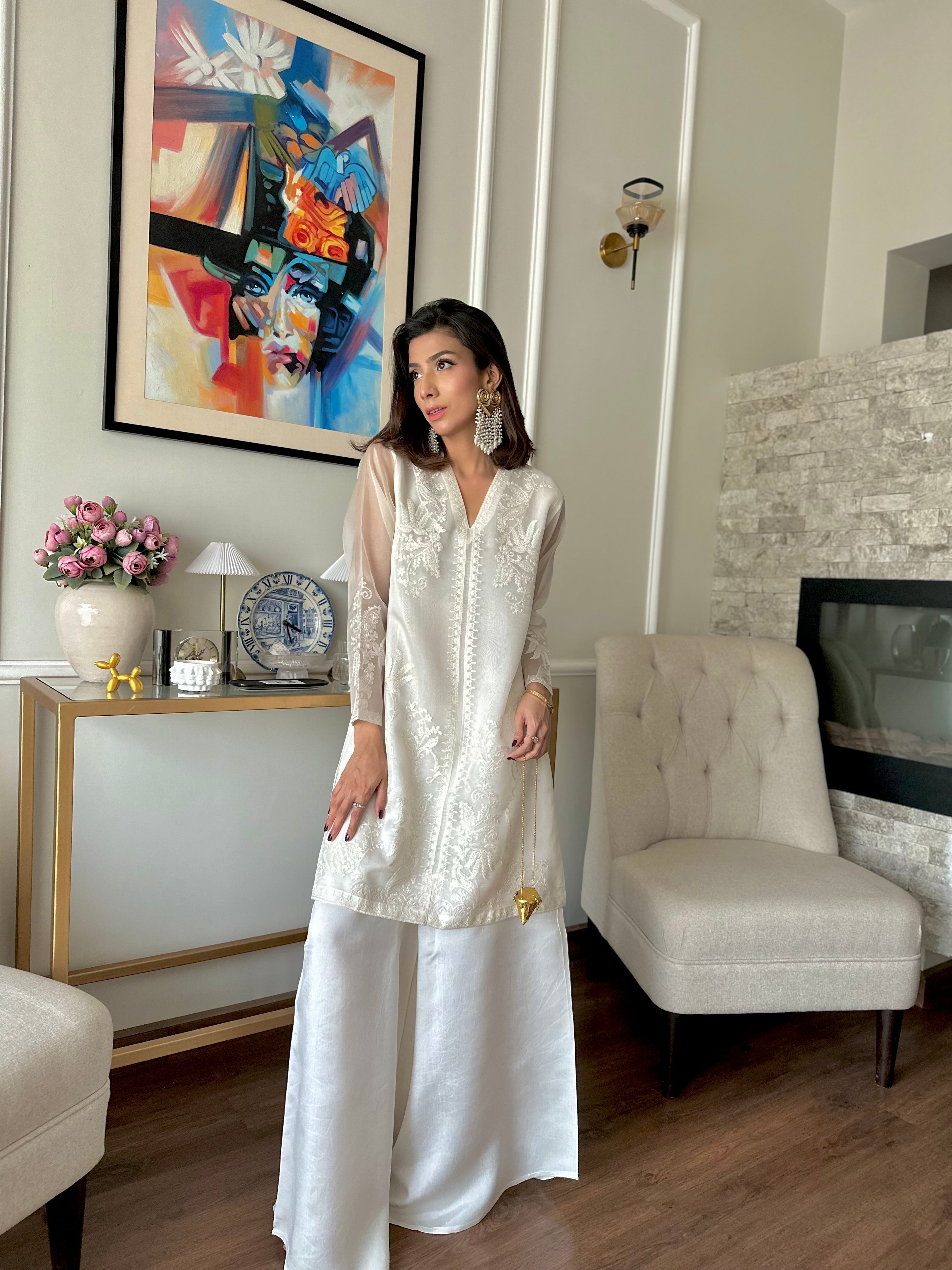 Zarmina - Festive Embroidered Suit