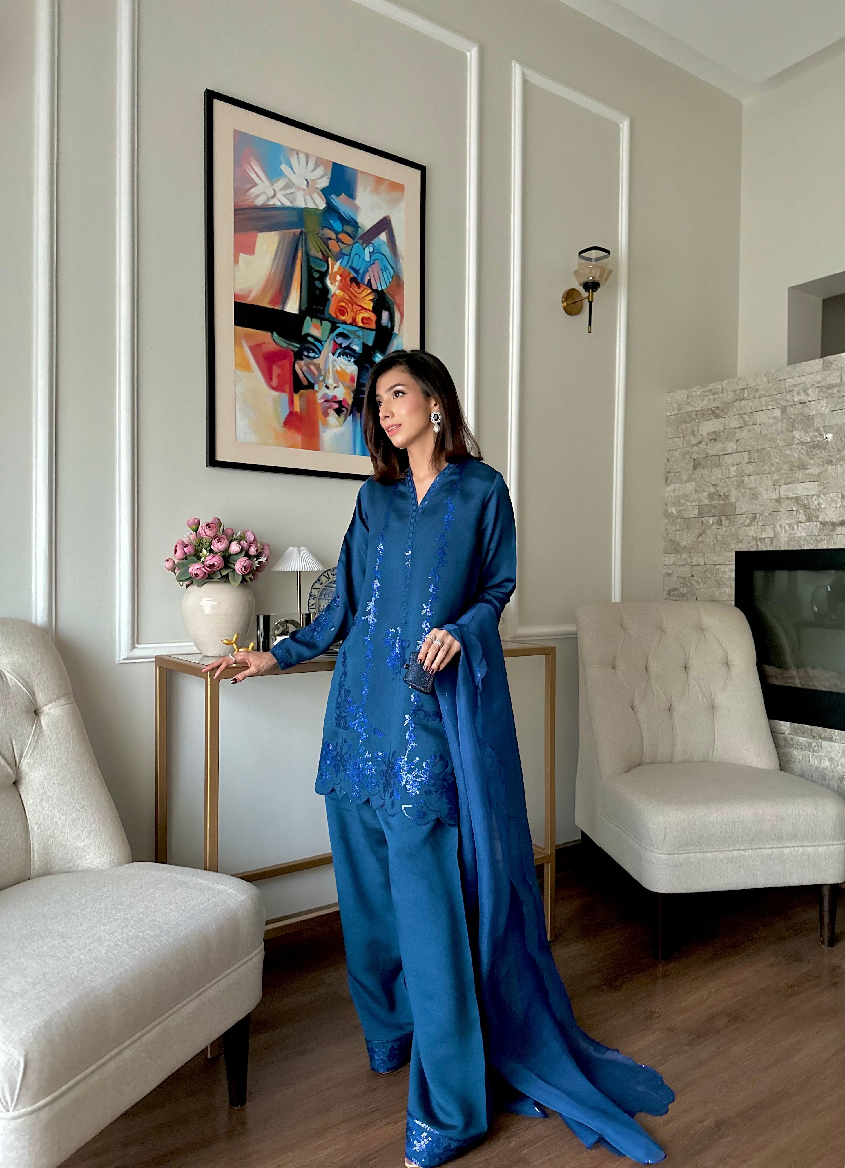 Celestia - Festive Sequin Suit