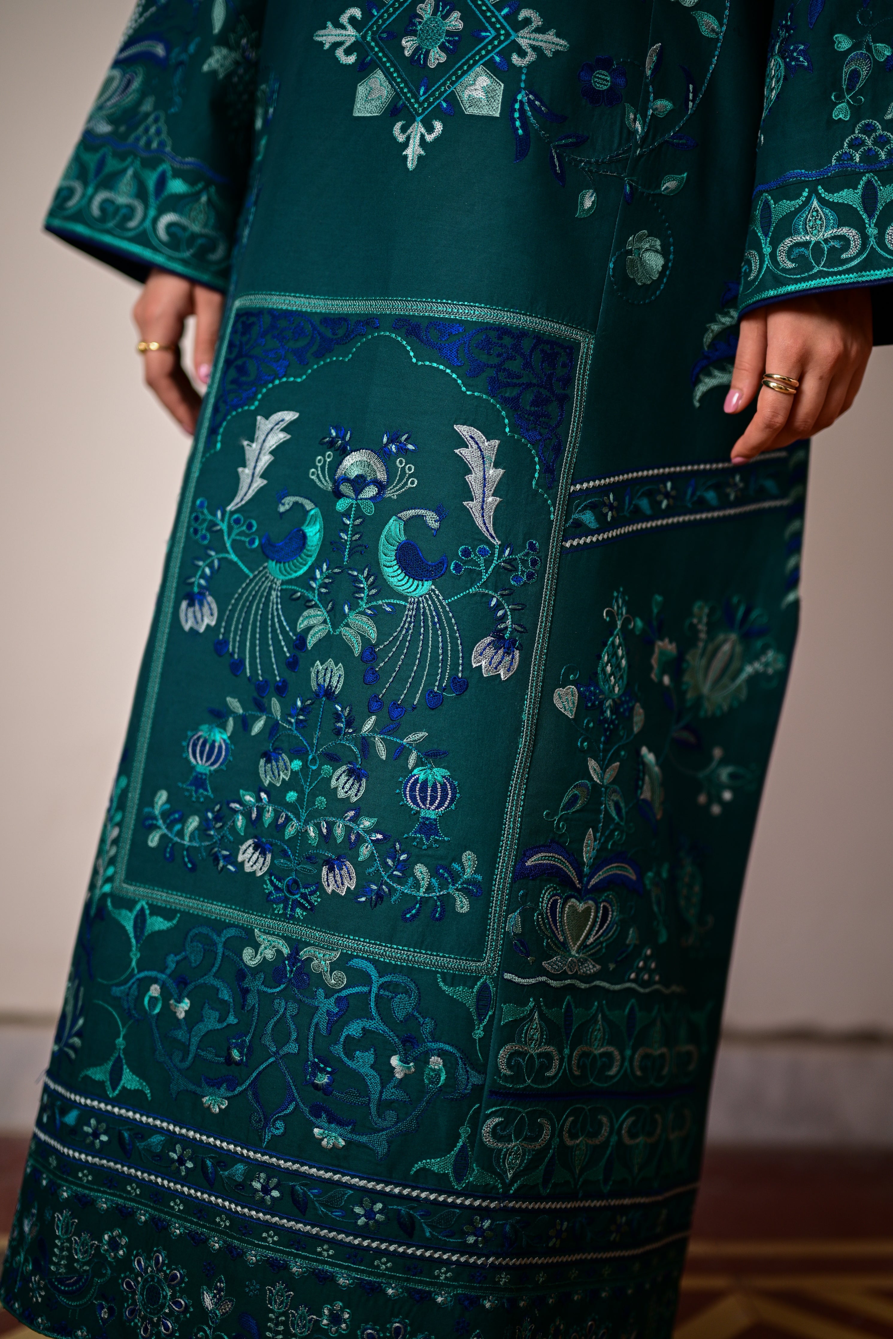 RINA LUXURY EMBROIDERED LAWN SET (NEL-26624)