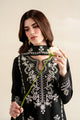 BLACK LUXURY EMBROIDERED 3PCS SET (NPA3-26422) - READY TO WEAR