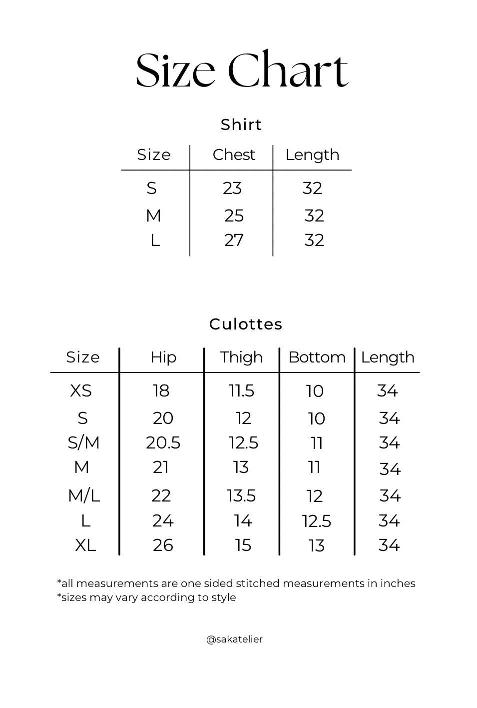 Toby Tunic with Tulip Shalwar/ Matching Culottes