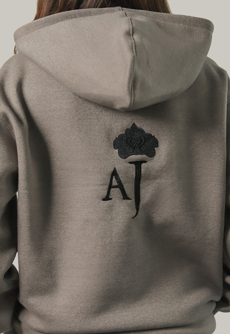 AJWET-03 UNISEX GREY HOODIE 1 PC