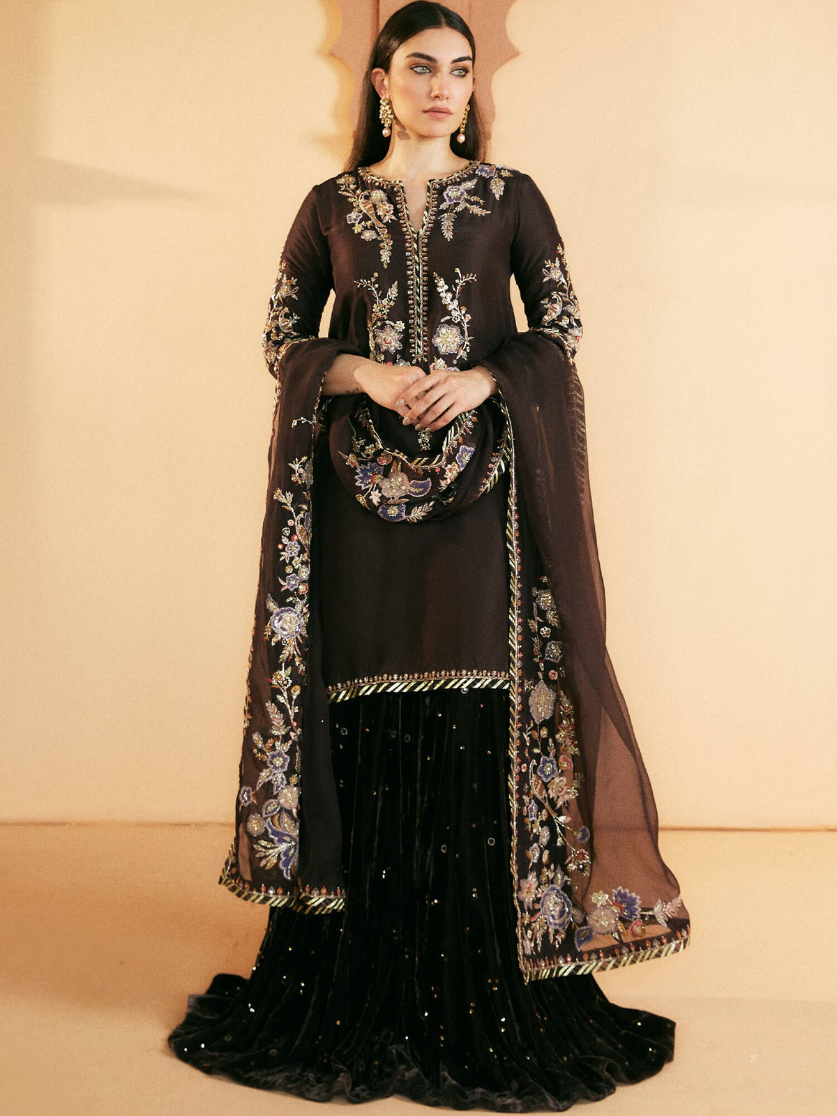 Natasha, Sharara & Dupatta