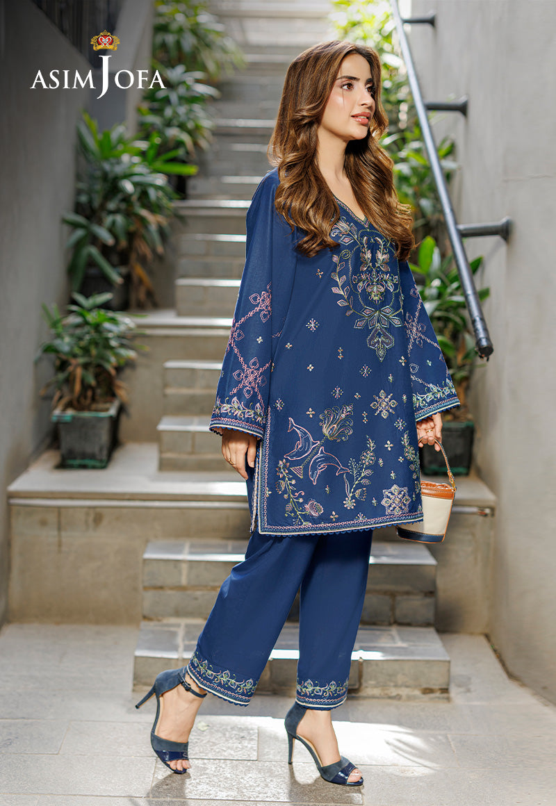 AJPB-318 Embroidered Lawn Stitched 2pcs