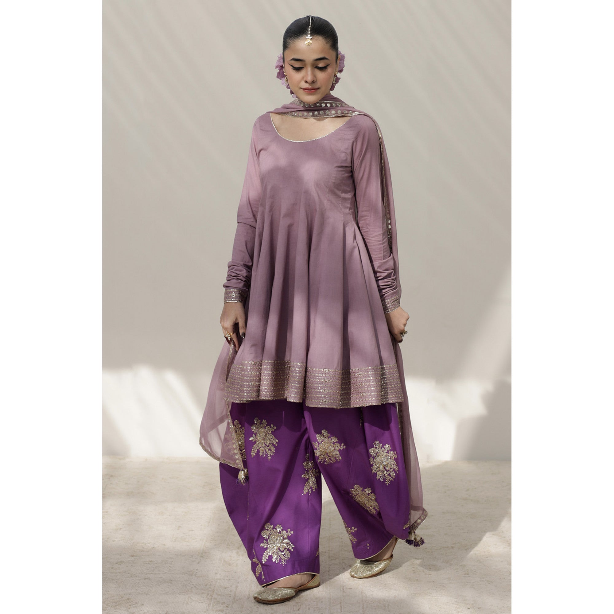 Monotone Purple Outfit
