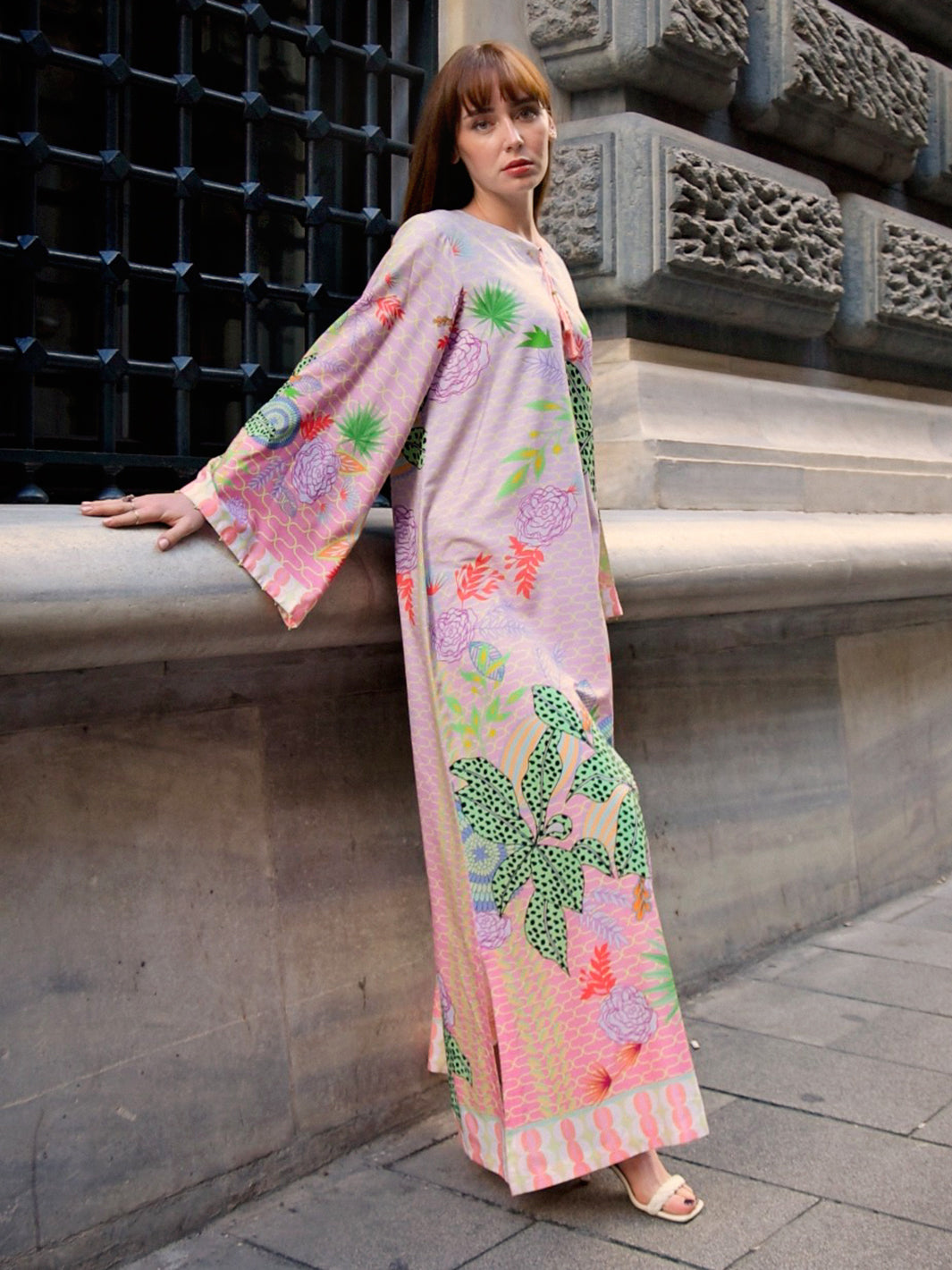 Mireva - Printed Kaftan