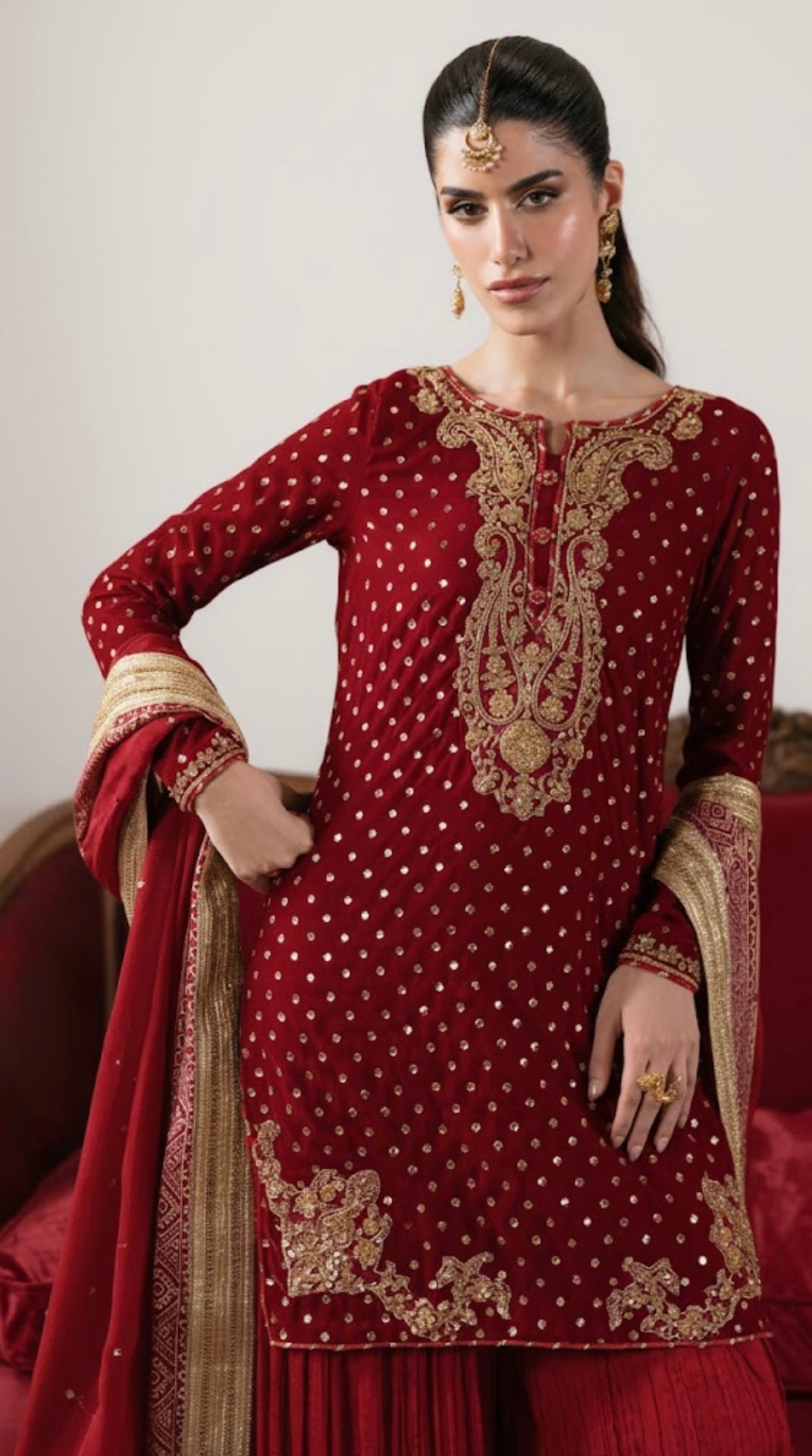 Heer Signature festive velvet
