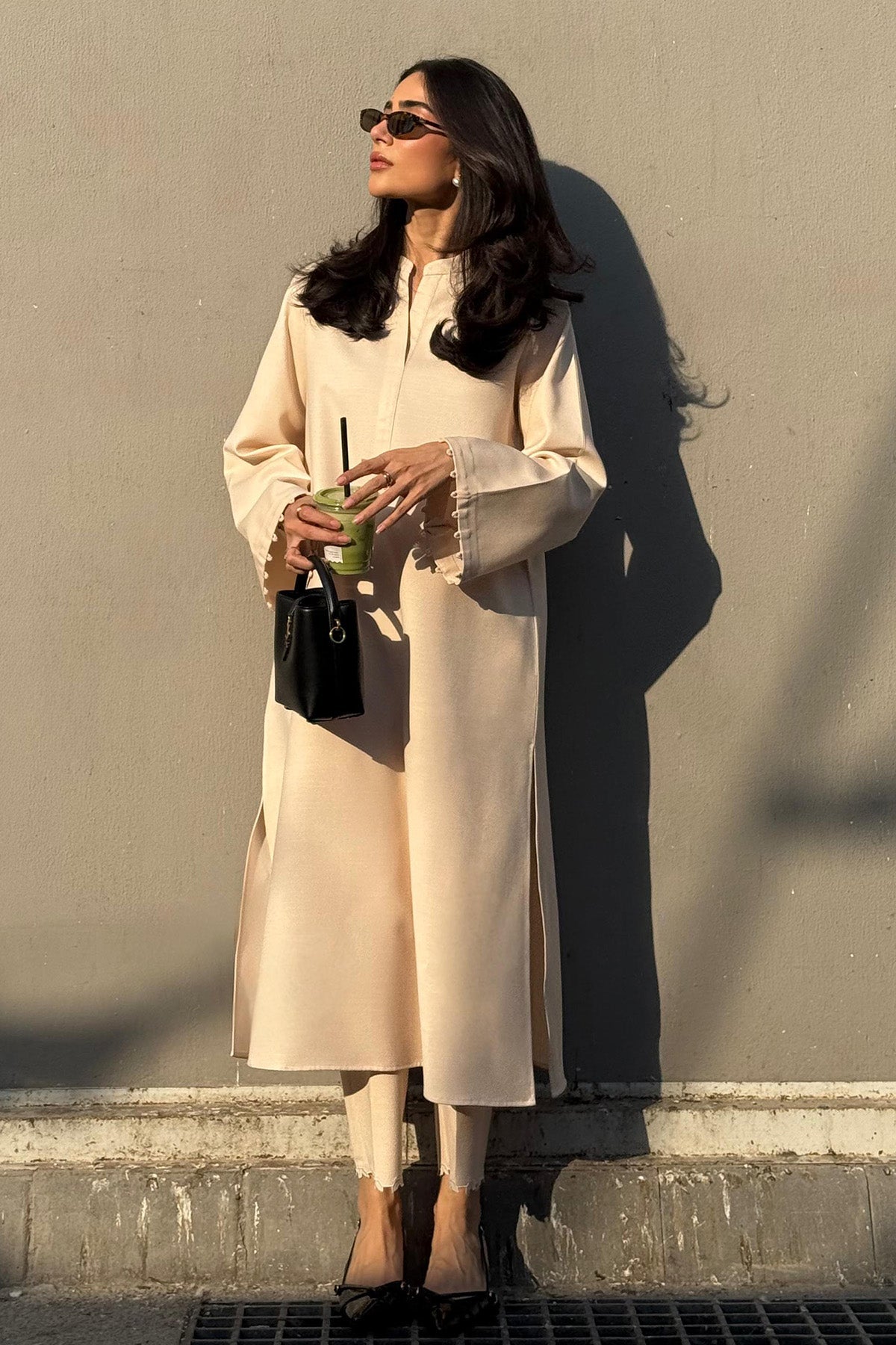 Winter White - 2 Piece Karandi RTW