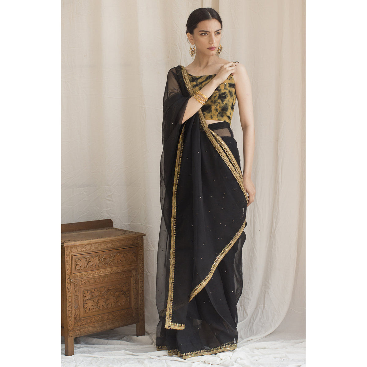 Black Saree