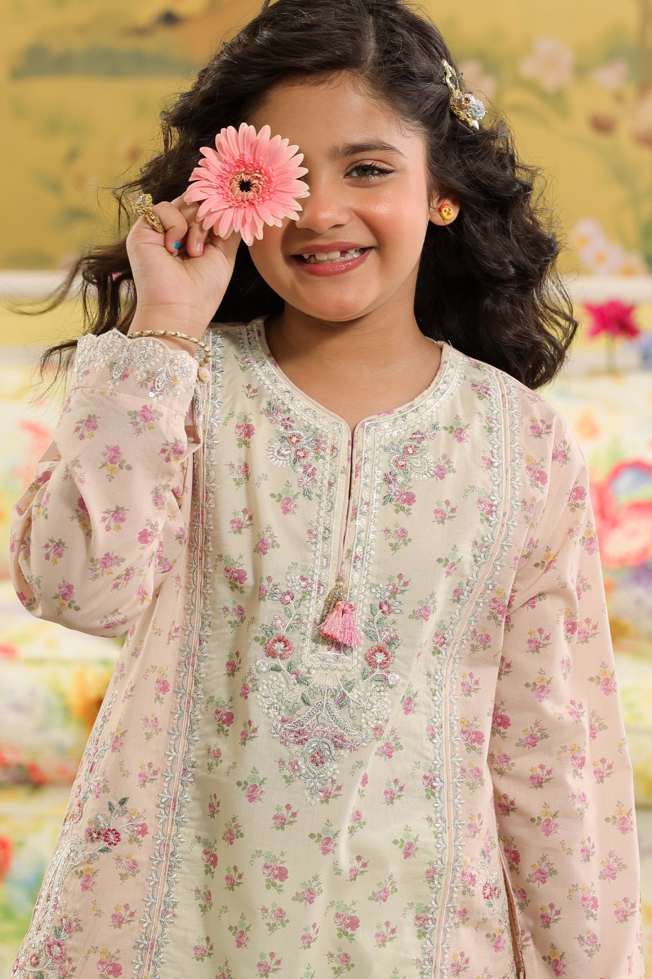 EMBROIDERED SUIT (E0980/404/004 E0980/304/004)