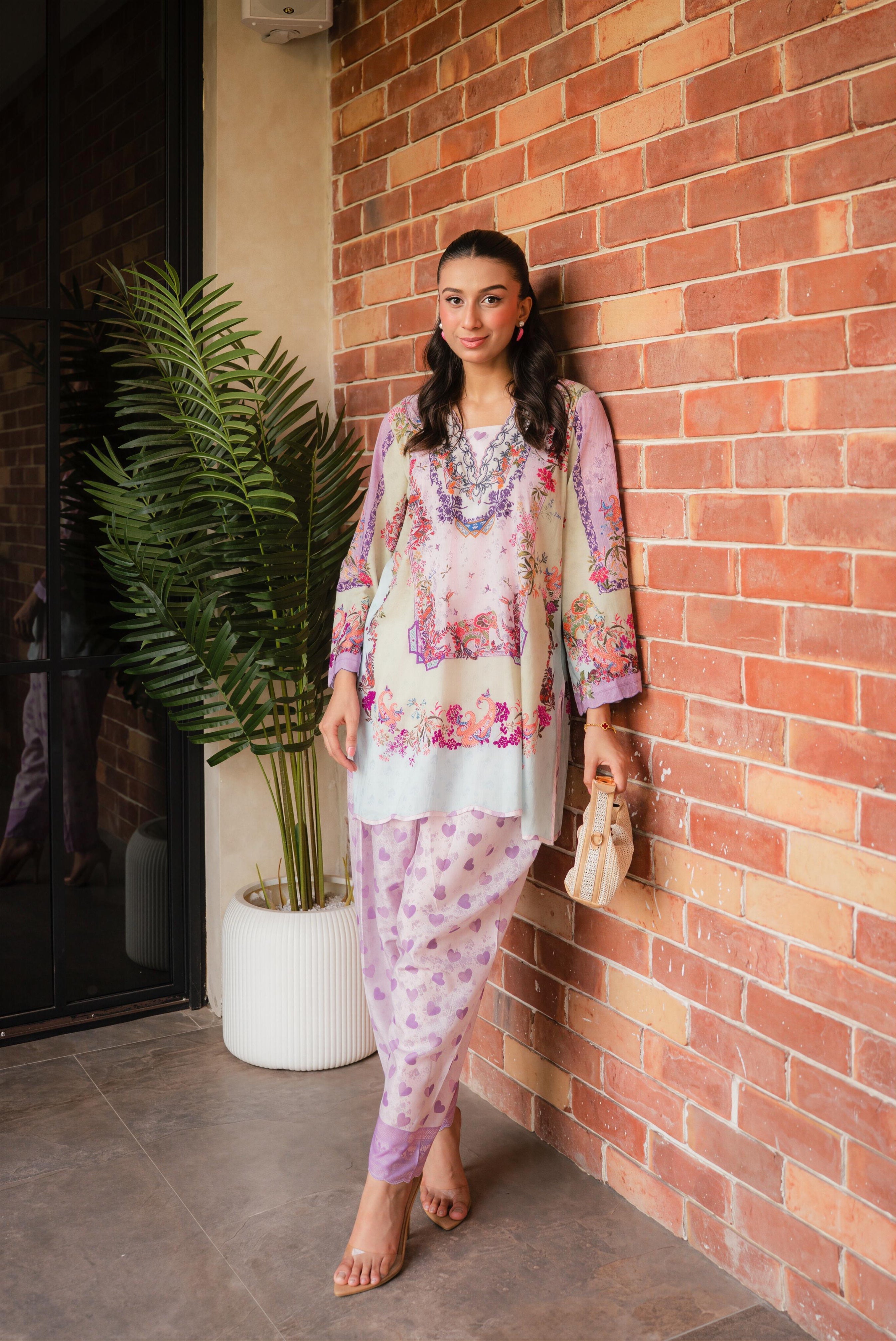 AJPB-310 Printed Lawn Stitched 2pcs