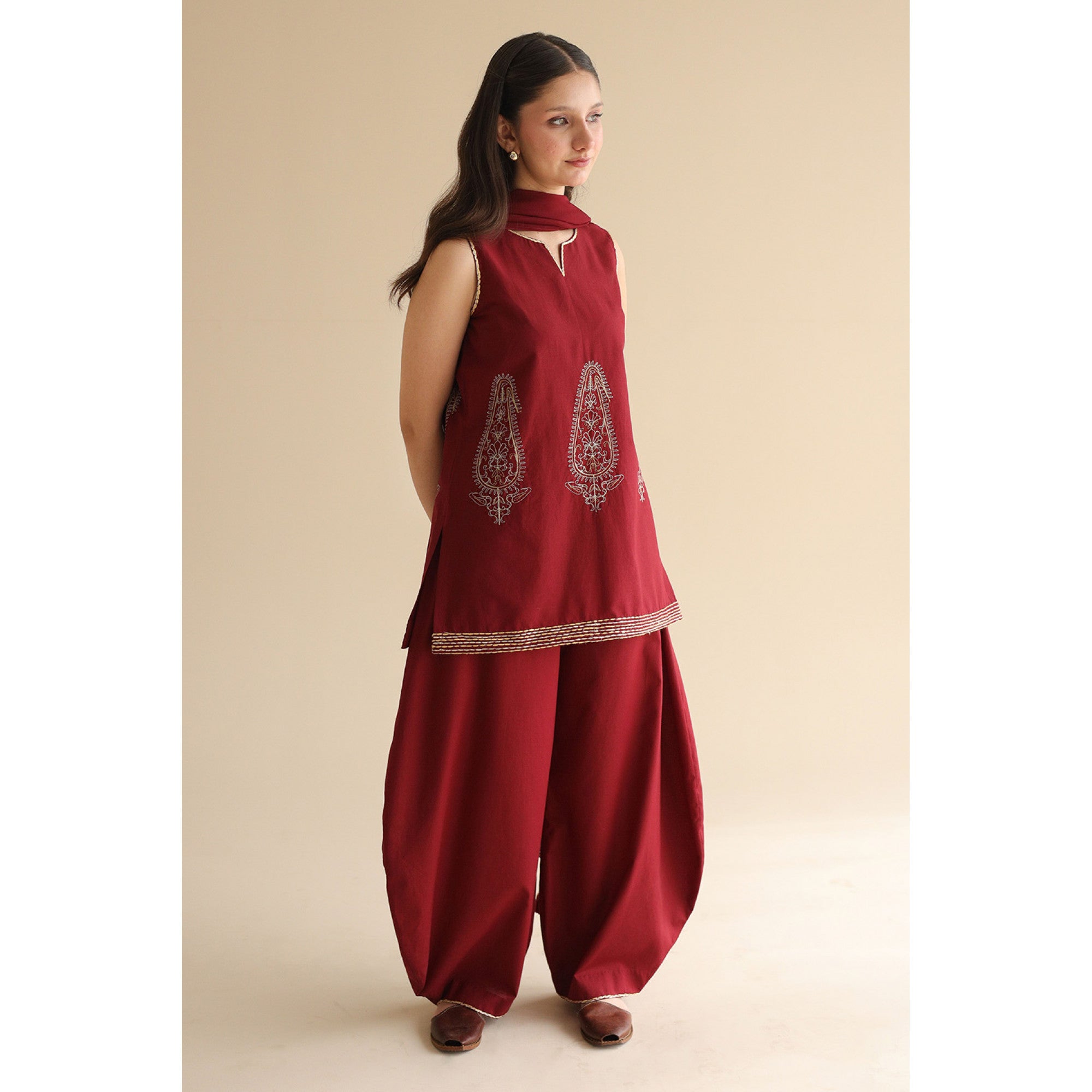 Maroon Outfit