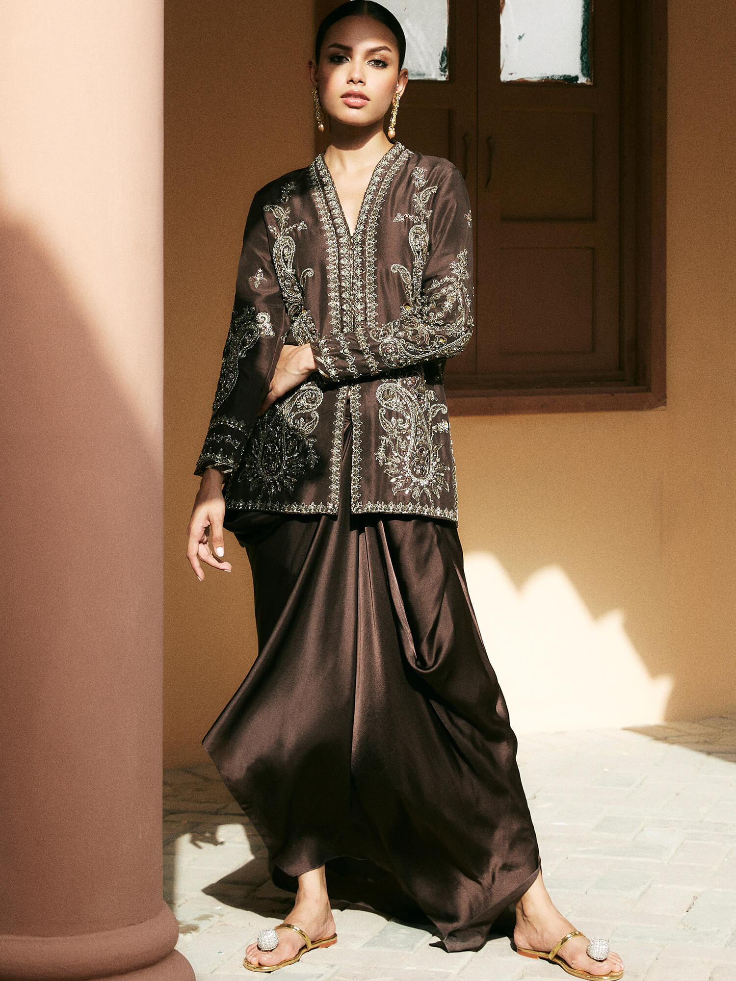 Rani Jacket & Pinched Skirt