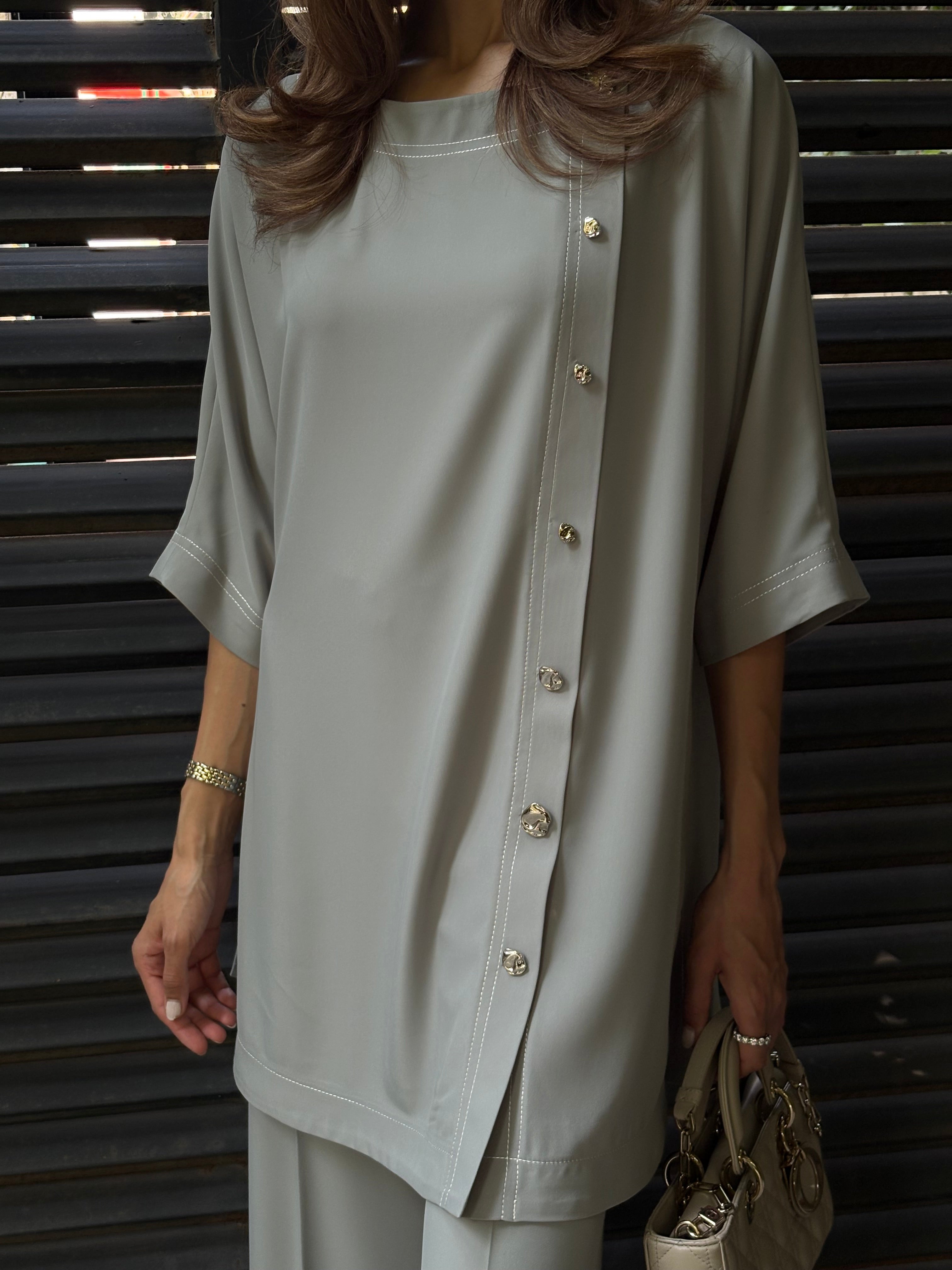 Muted Sea-green Claudia Set