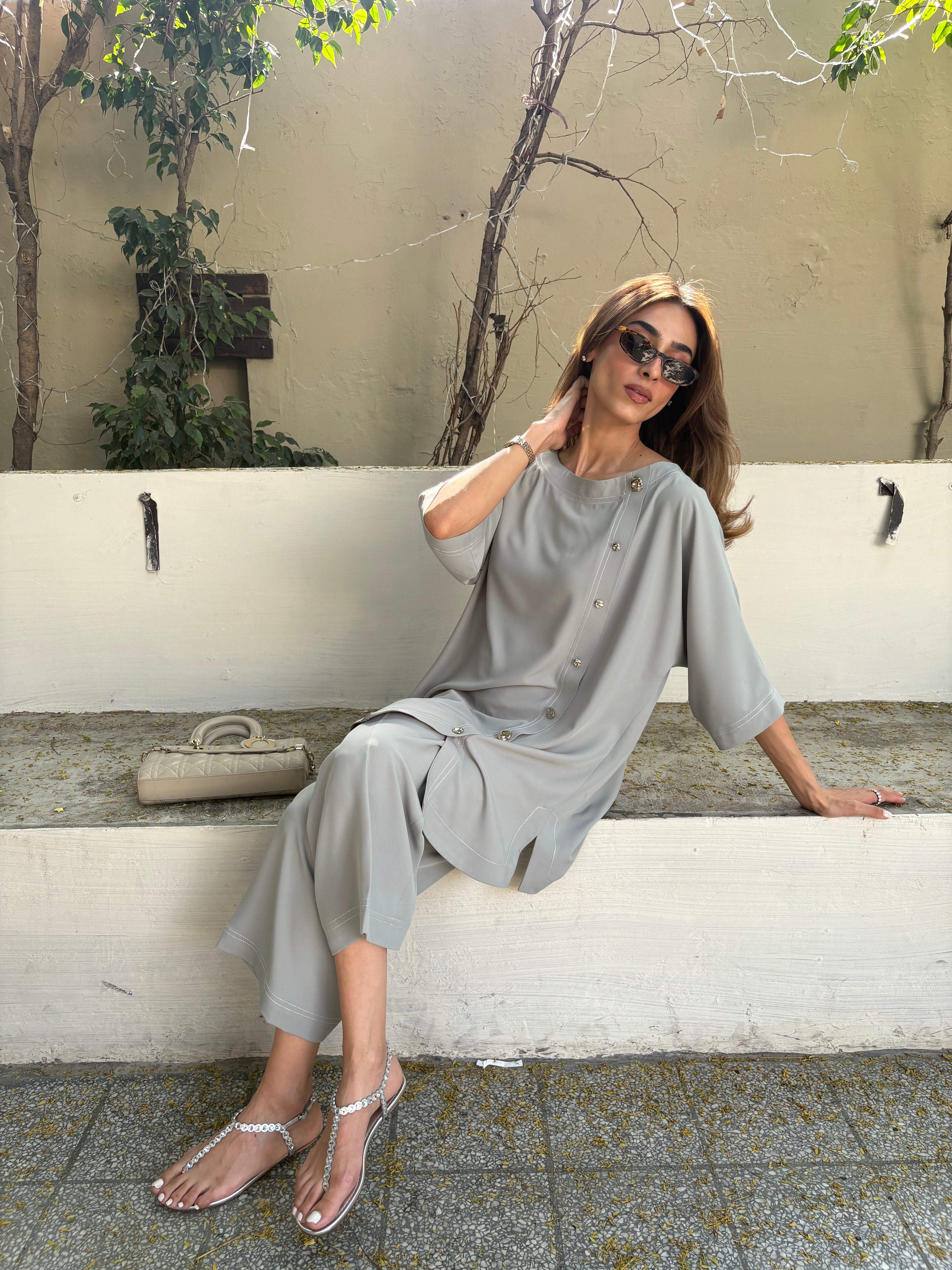 Muted Sea-green Claudia Set