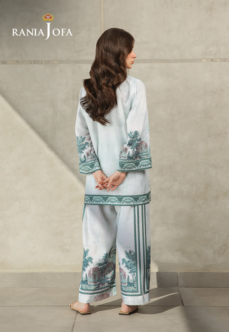 RARE-02 STITCHED PRINTED LAWN 2 PCS