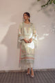 SS24DA-2517 LIGHT GREEN 2PCS HAND EMBELLISHED SHIRT WITH TROUSER