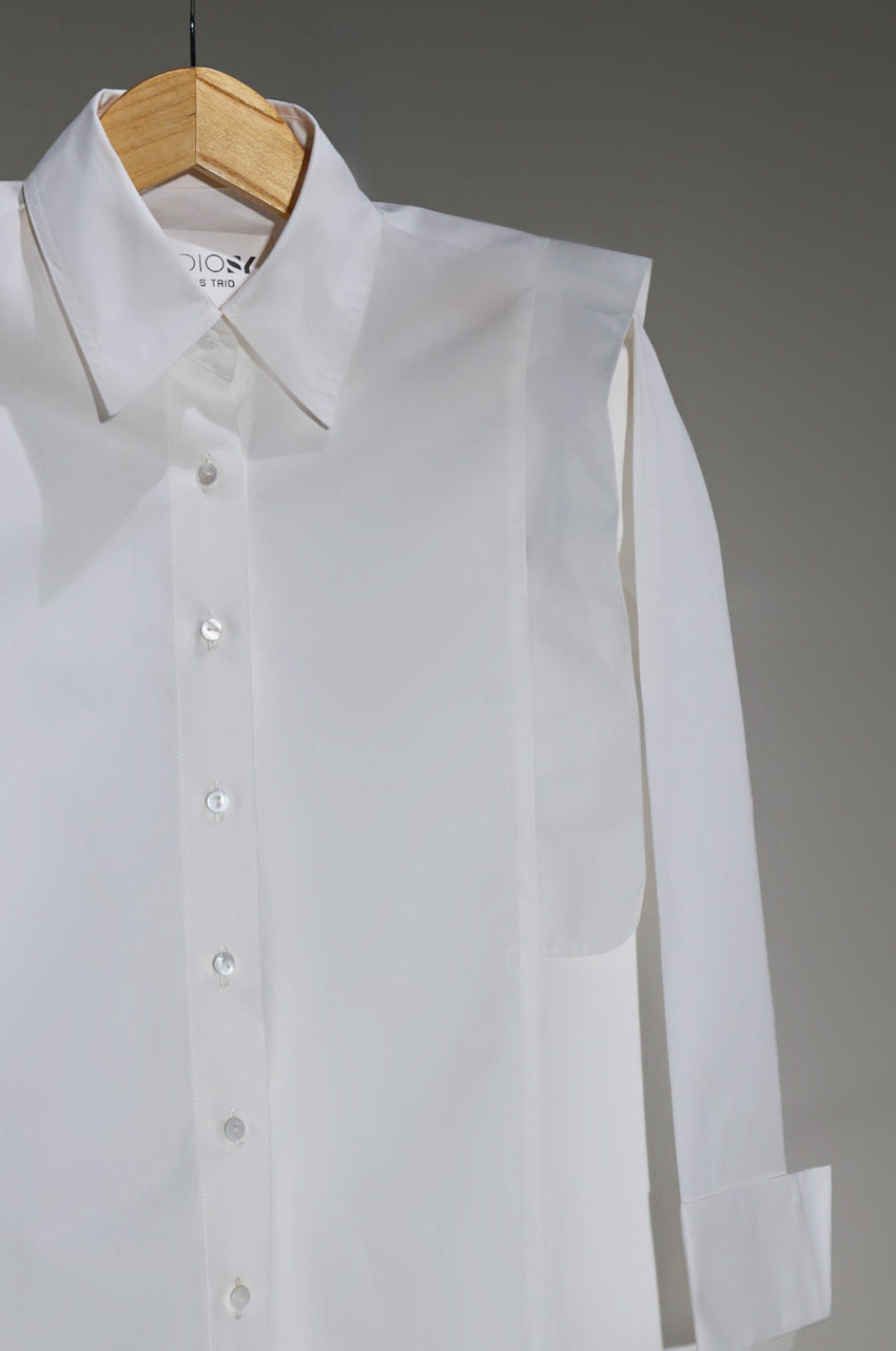Timeless Trio - Structured White Shirt