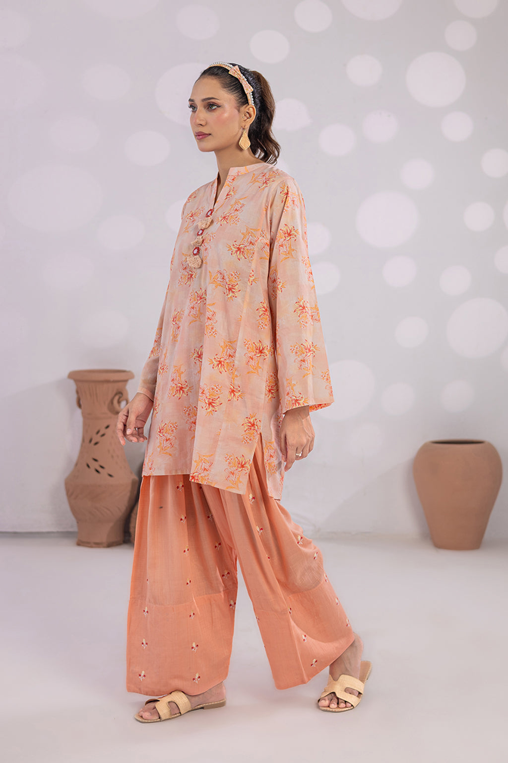 Peach Dream Co-ord Set | 2PC