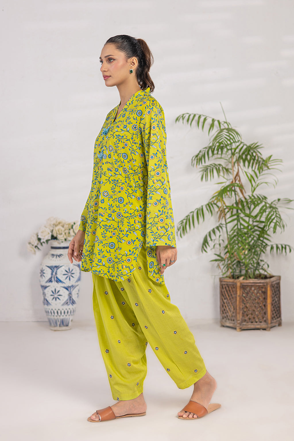 Lime Green Co-ord Set | 2PC