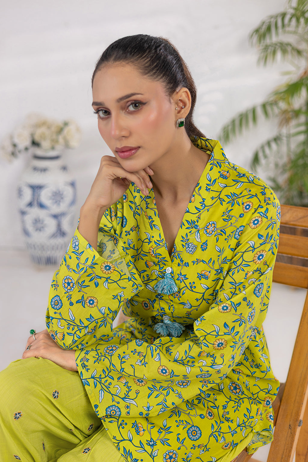 Lime Green Co-ord Set | 2PC