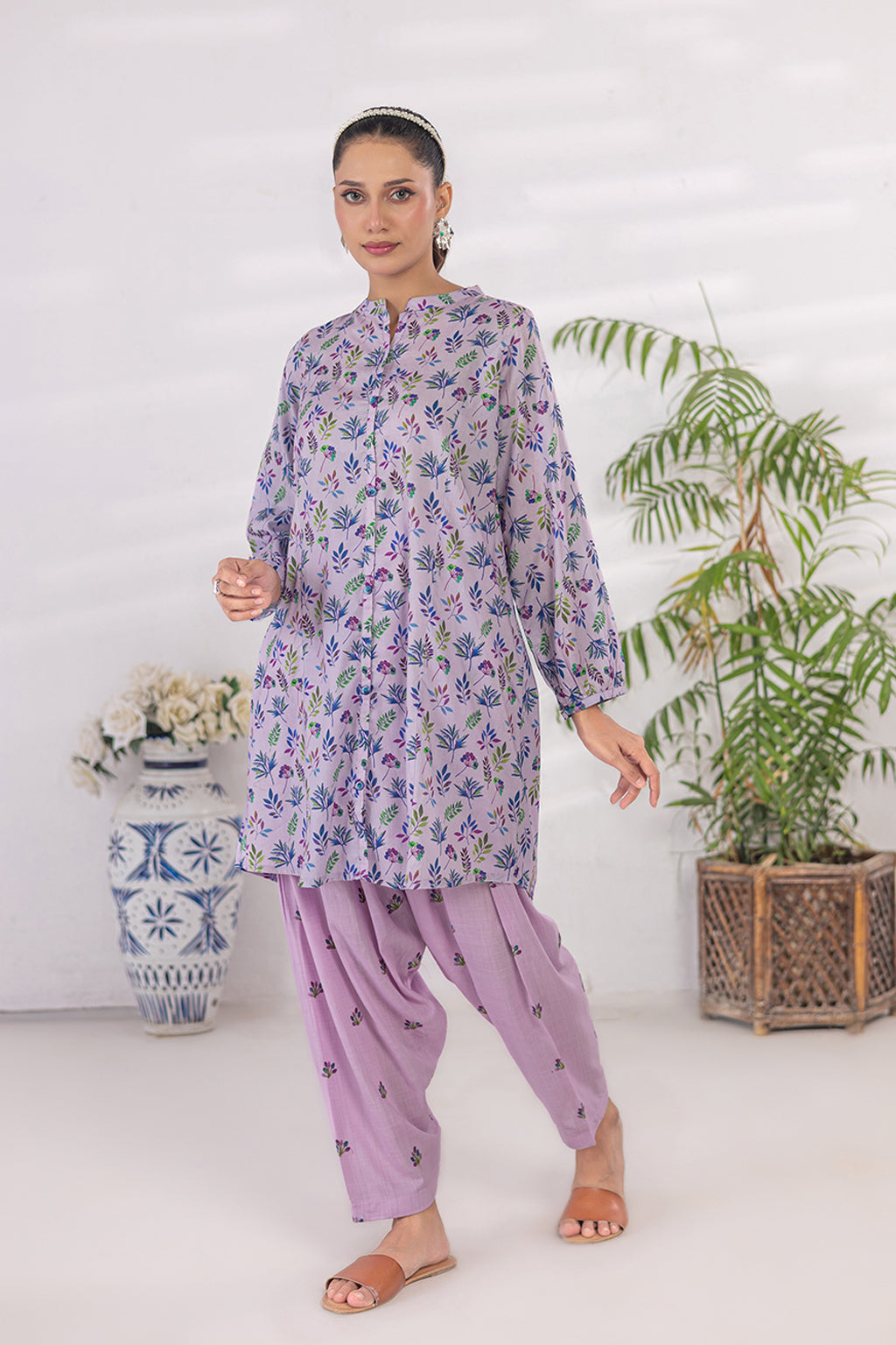 Lilac Bloom Co-ord Set | 2PC