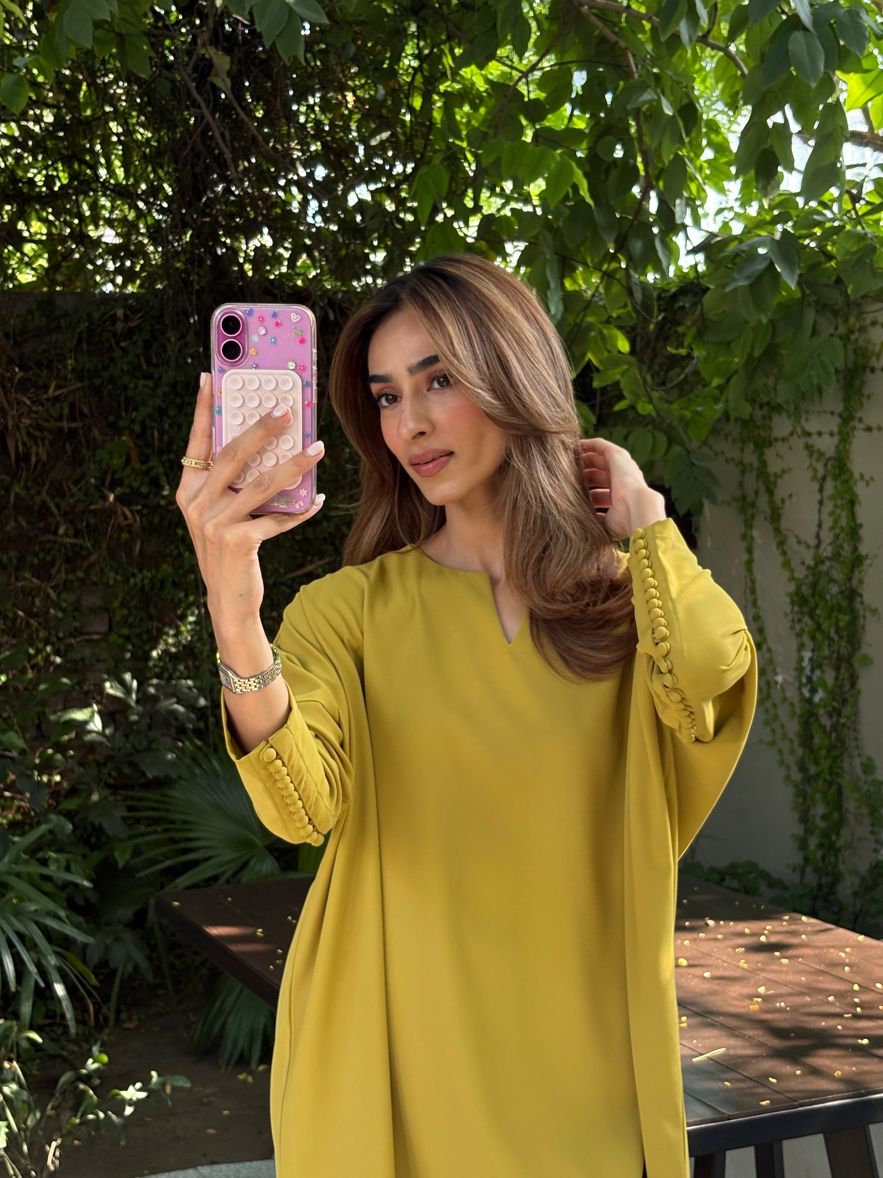 Muted Chartreuse Gabby Set