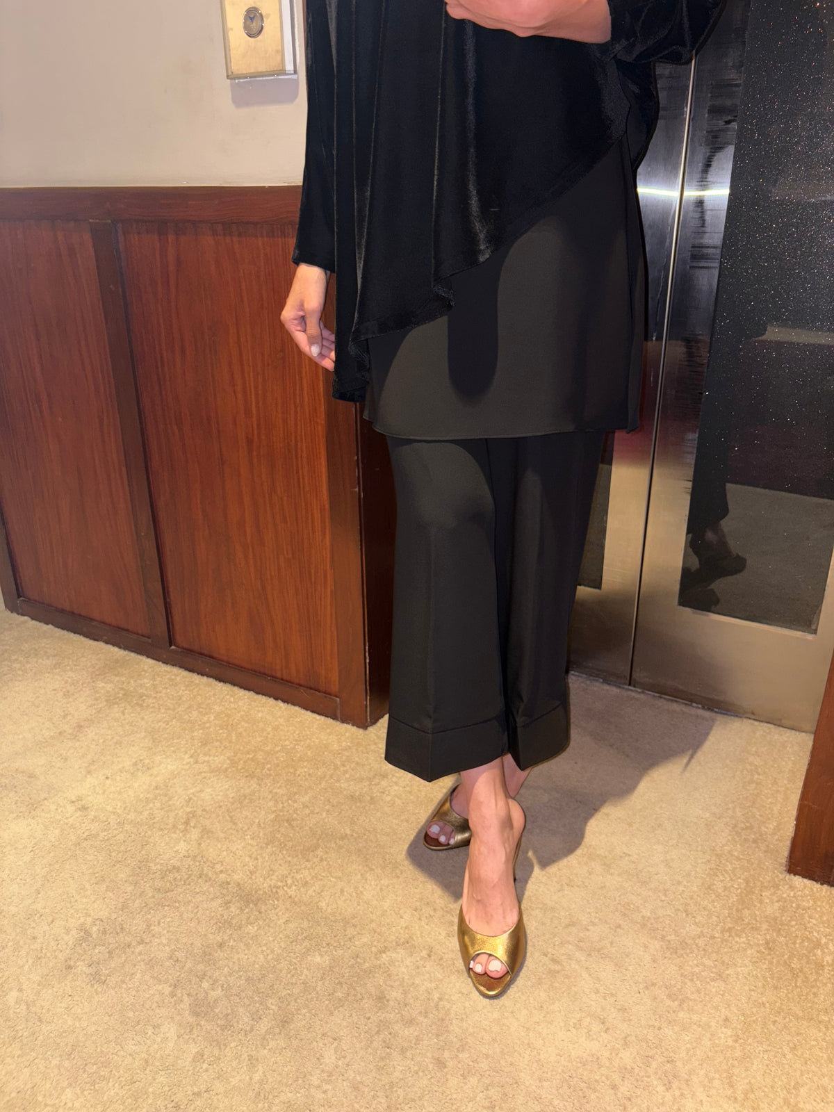 Velvet Cape Set