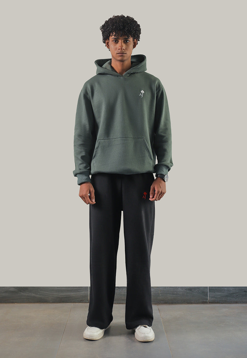 AJWET-05 UNISEX OLIVE HOODIE 1 PC