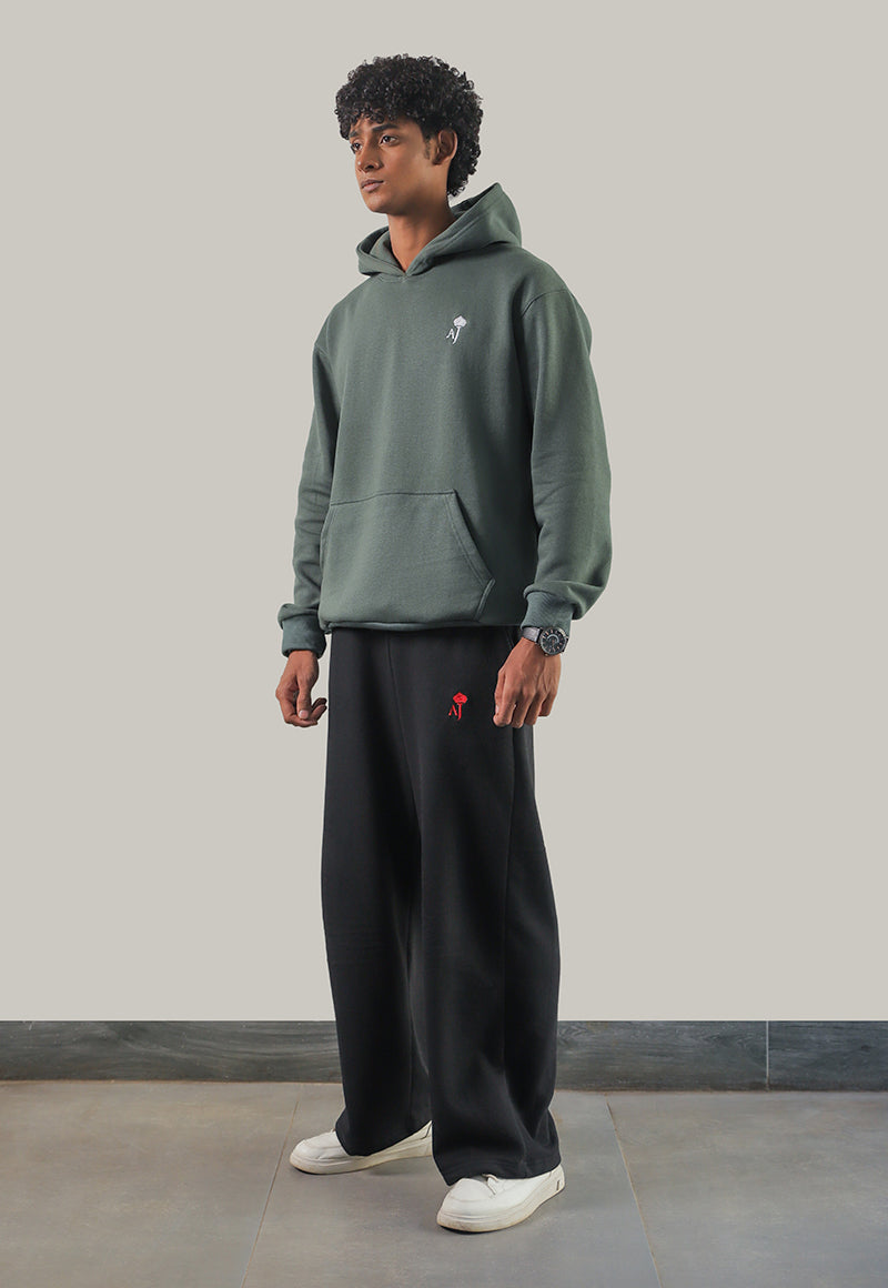 AJWET-05 UNISEX OLIVE HOODIE 1 PC