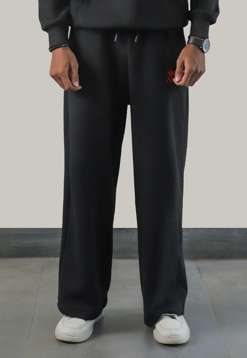 AJWEB-01 UNISEX BLACK SWEATPANTS 1 PC