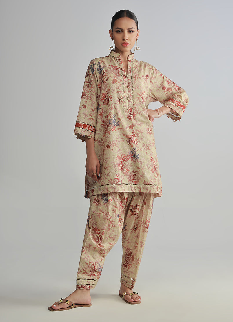 Cambric Printed CO-ORD Set24451