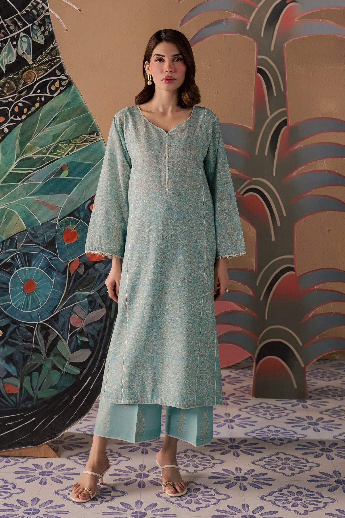 Ice Crush 2Pc - Printed Lawn Dress