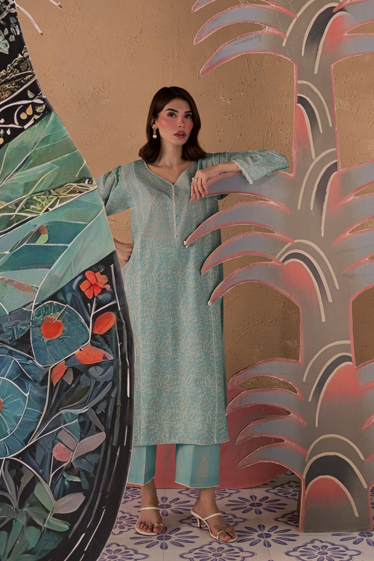 Ice Crush 2Pc - Printed Lawn Dress