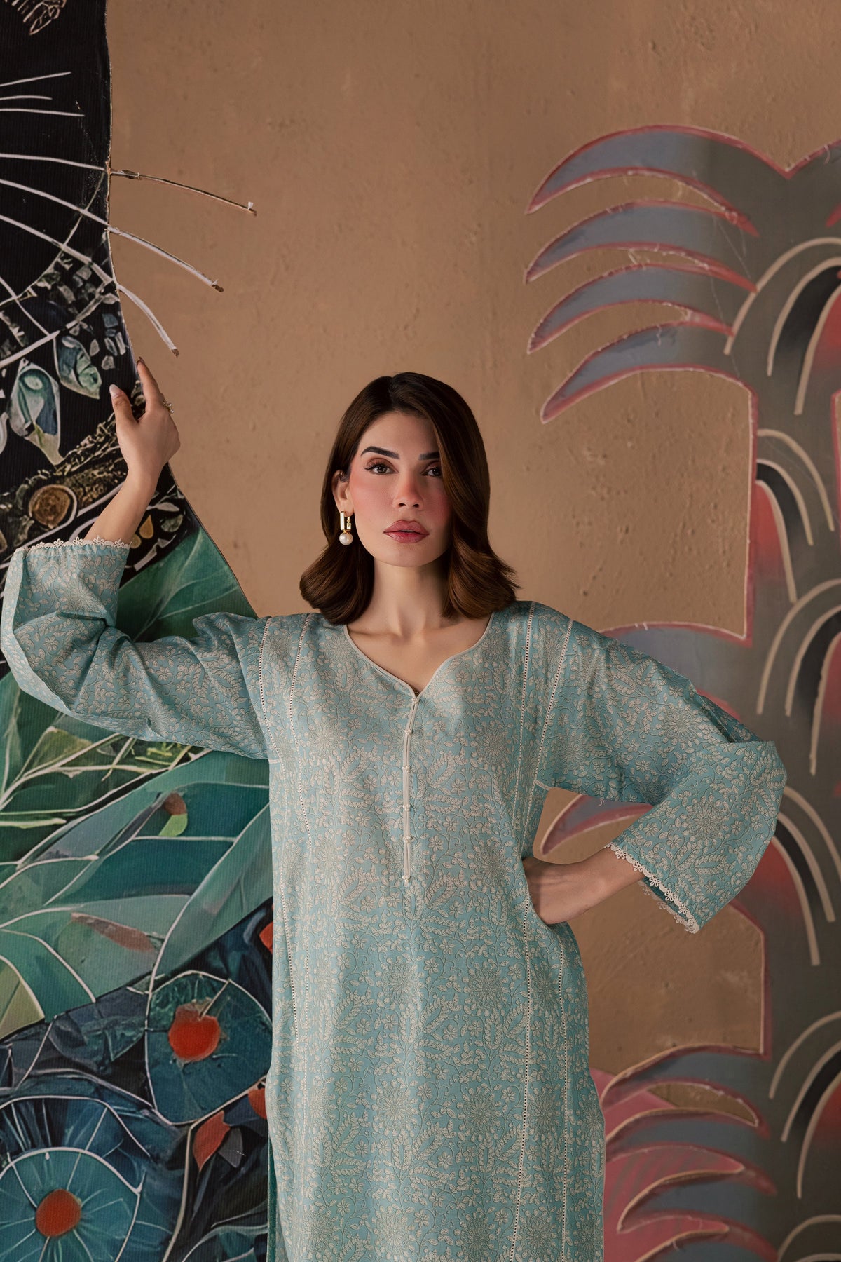 Ice Crush 2Pc - Printed Lawn Dress