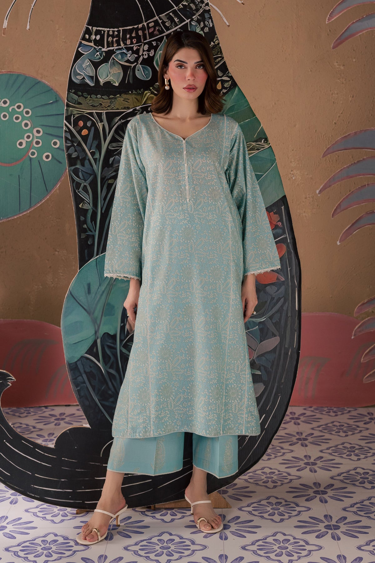 Ice Crush 2Pc - Printed Lawn Dress