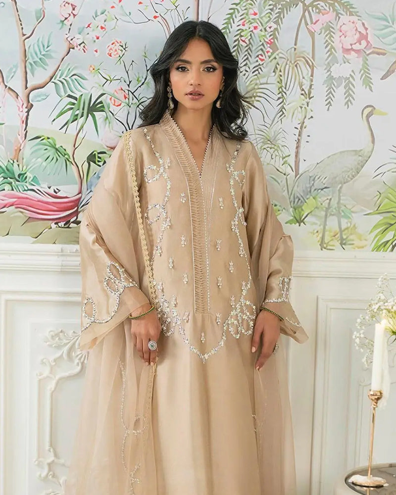 Sohani Beige Eid Series’26 by Alizay Saad