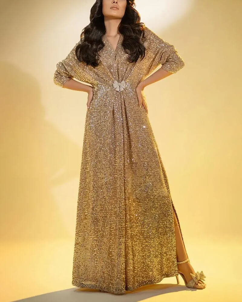 Sun Mist kaftan by Alizay Saad