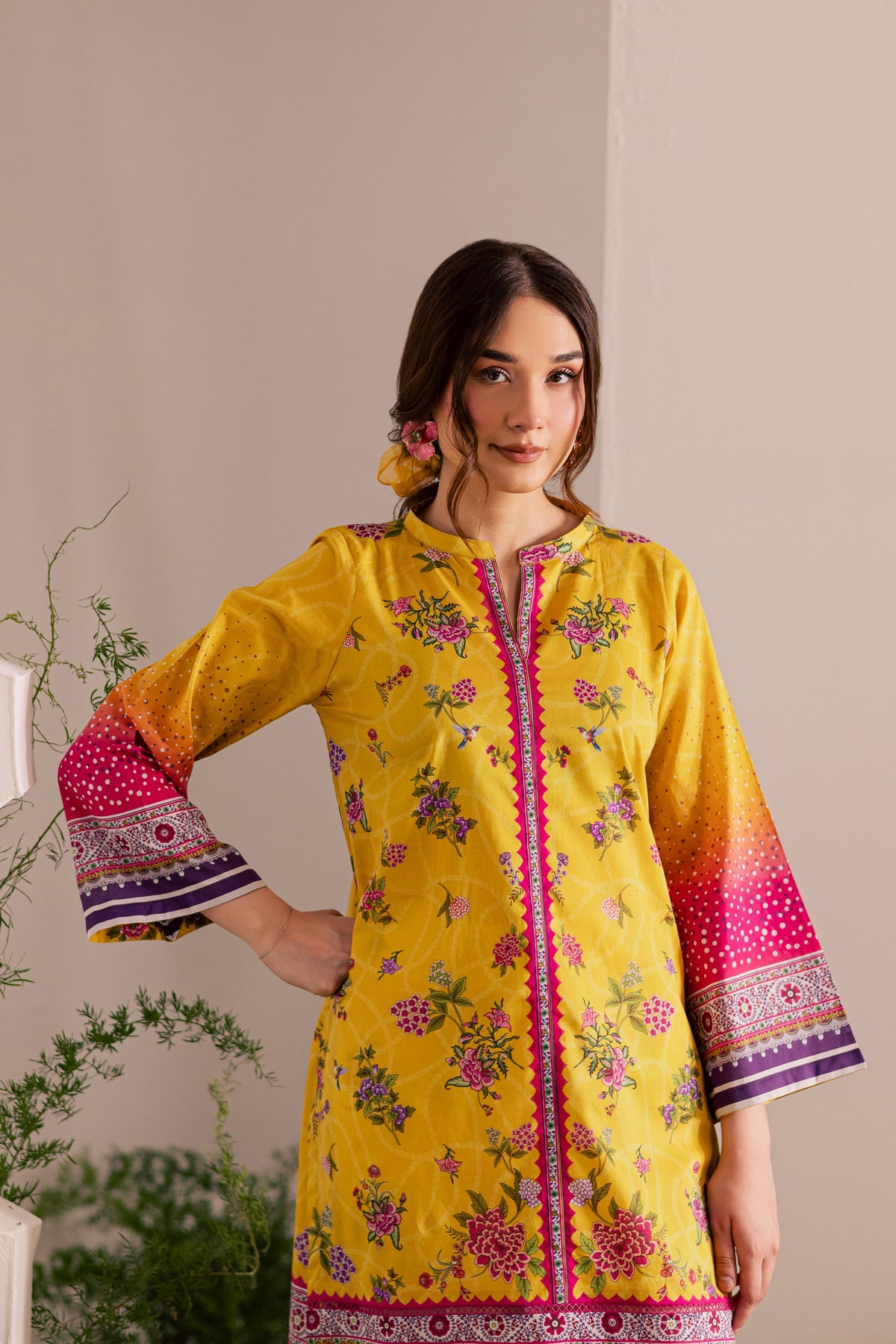 Inferno 2Pc - Printed Lawn Dress