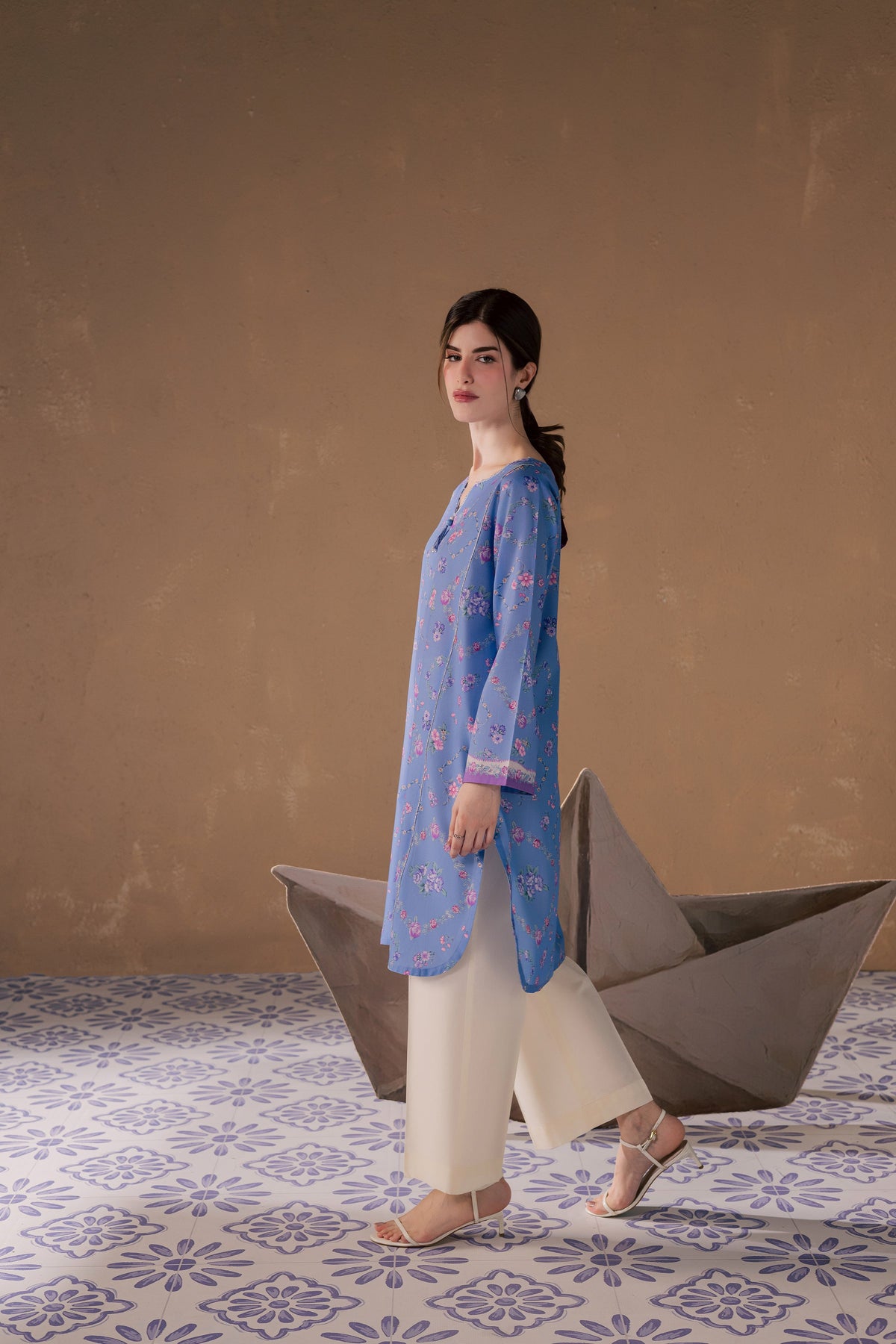 Iris Mel 2Pc - Printed Lawn Dress