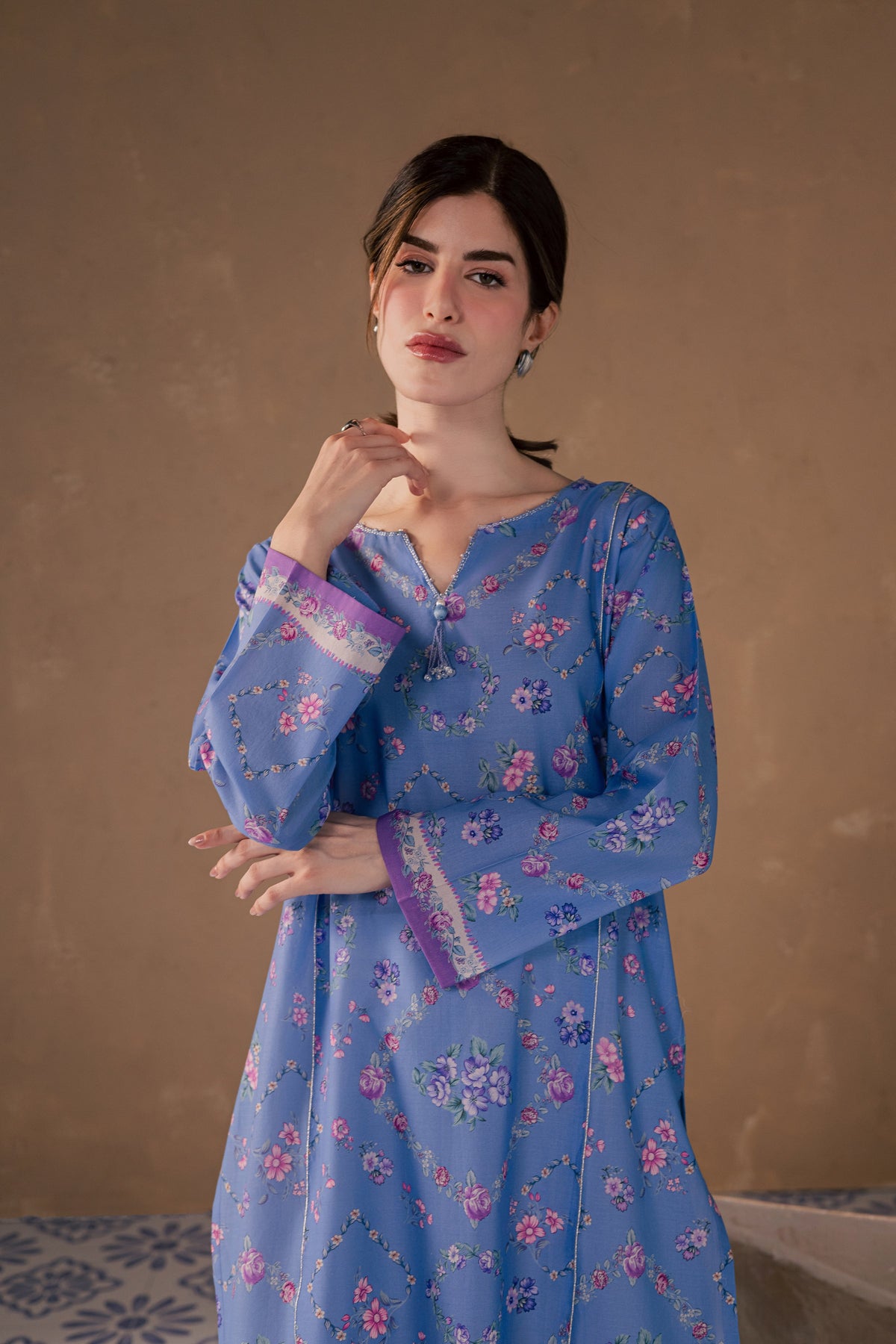 Iris Mel 2Pc - Printed Lawn Dress
