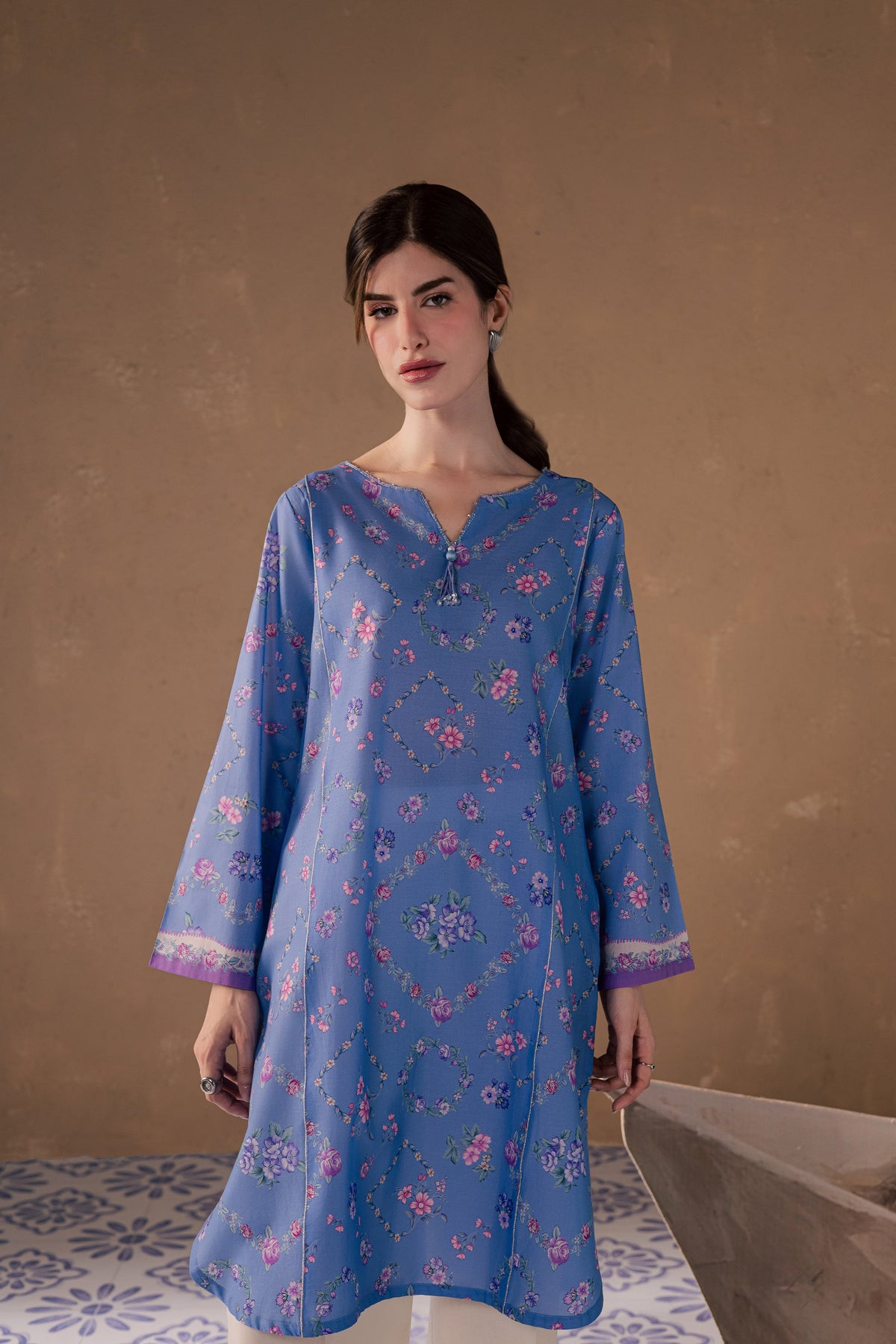 Iris Mel 2Pc - Printed Lawn Dress